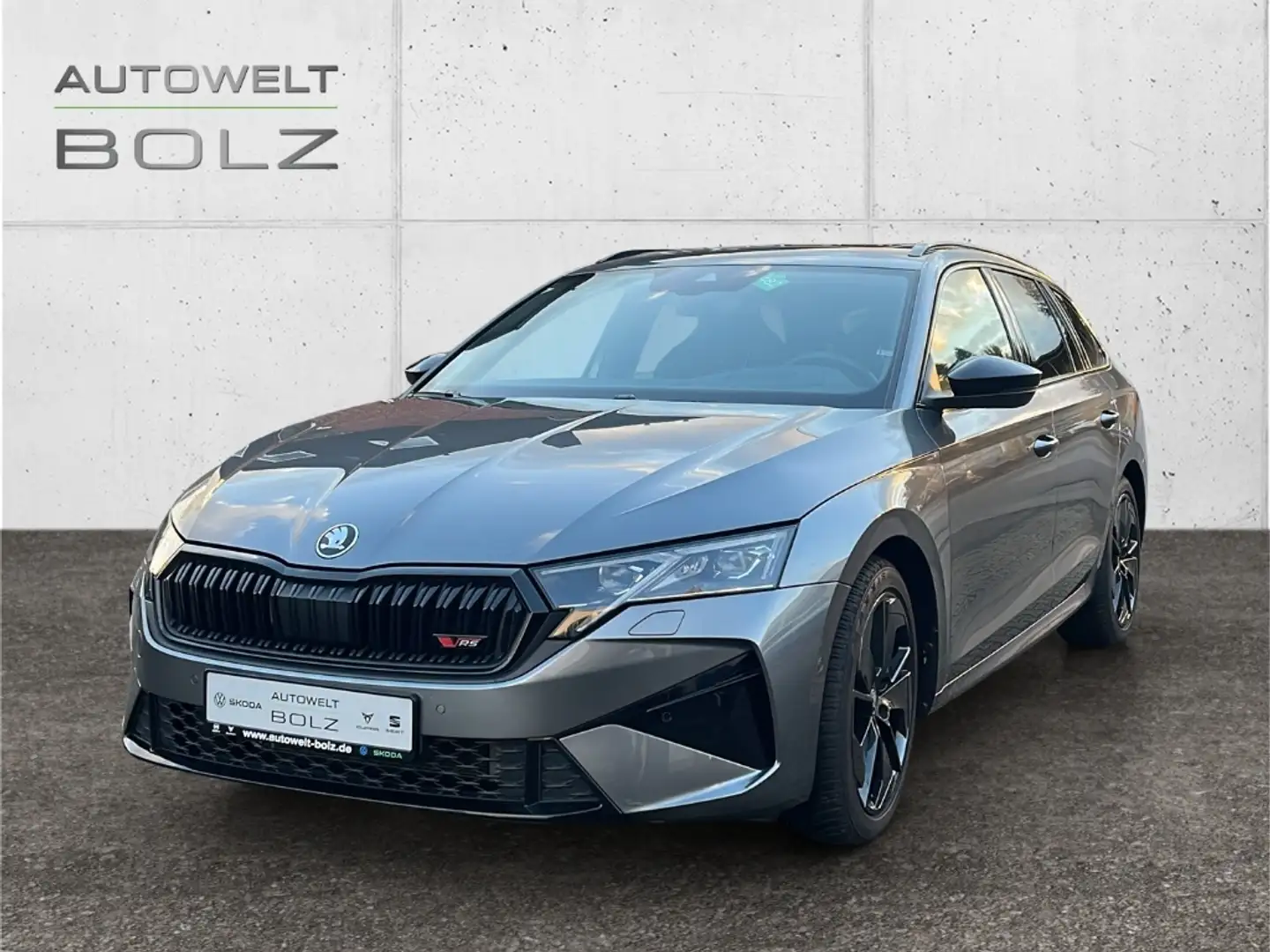 Skoda Octavia RS Combi 2.0 TSI Pano HUD Navi Kamera DigiCock LED Grau - 1