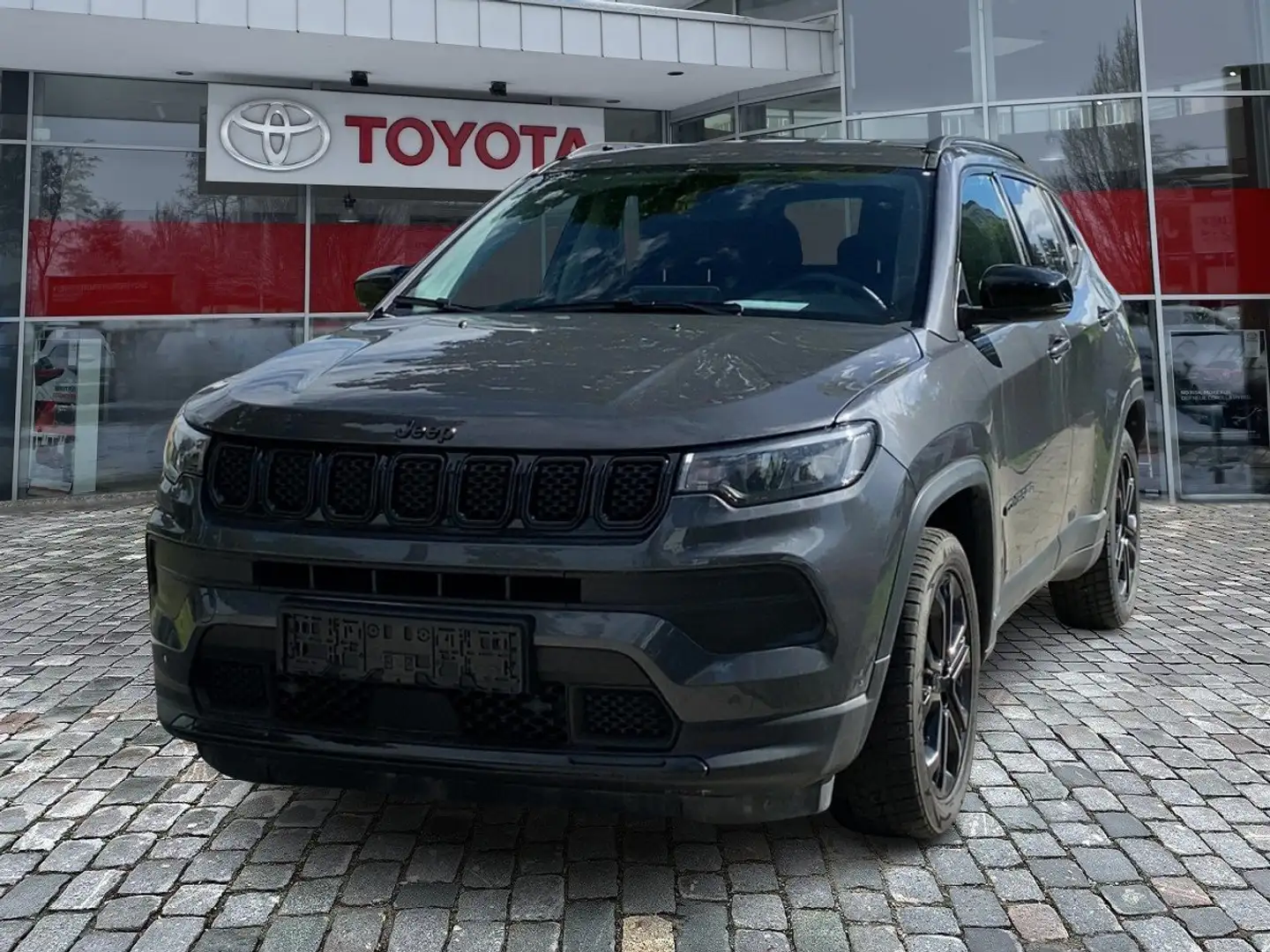 Jeep Compass 1.3 MultiAir Top Gepflegt*Parksensoren Grijs - 1