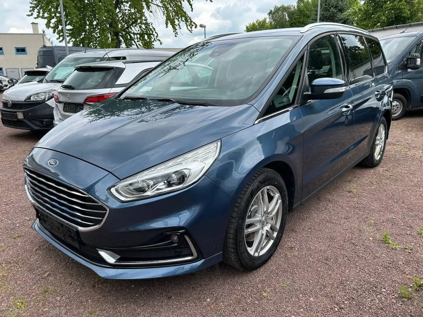 Ford Galaxy Titanium Klima Sitzh Navi LED AHK Standh Azul - 1