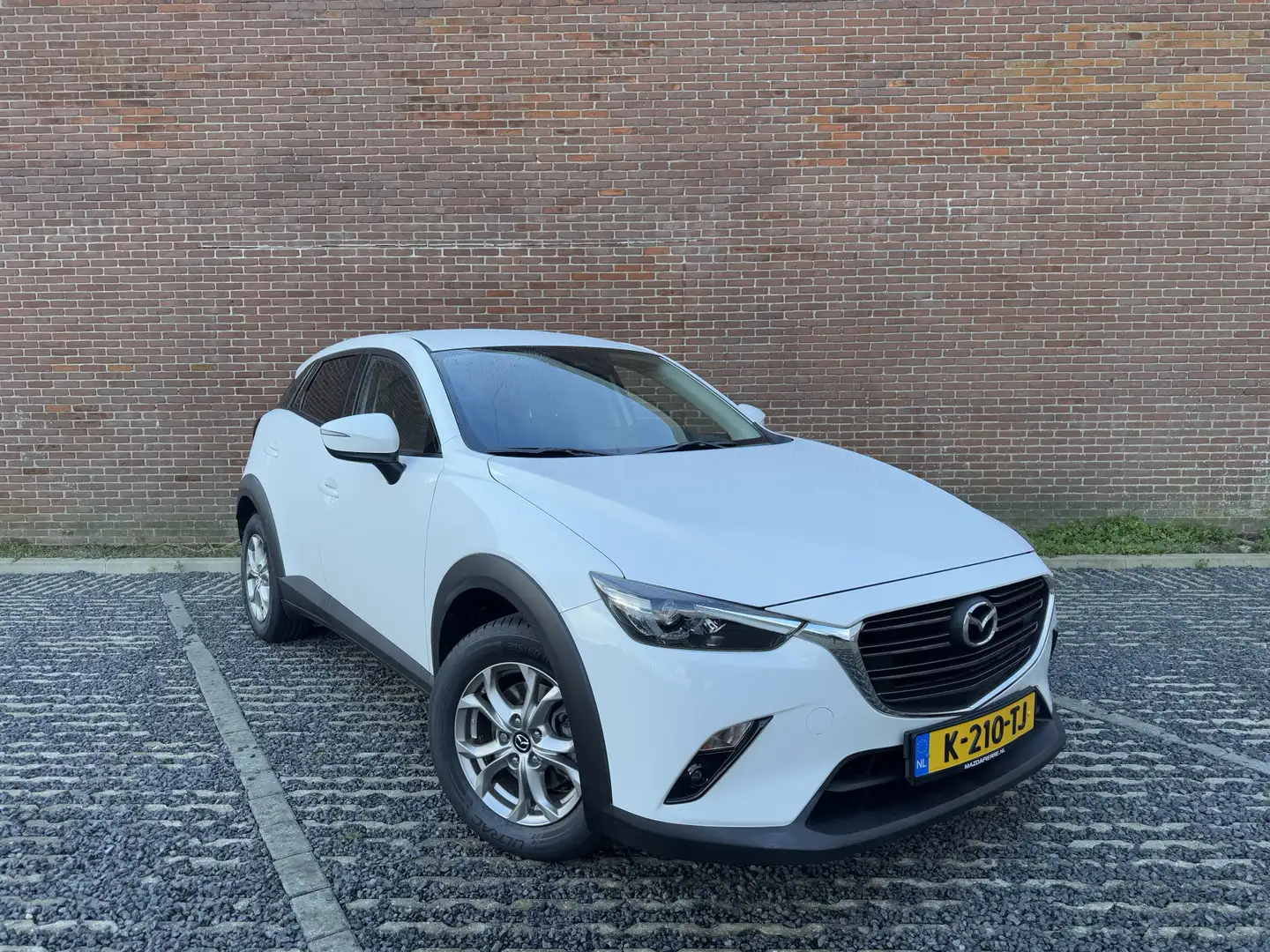 Mazda CX-3 2.0 SkyActiv-G 120 TS+ | AUTOMAAT | NAVIGATIE | CL Blanc - 2