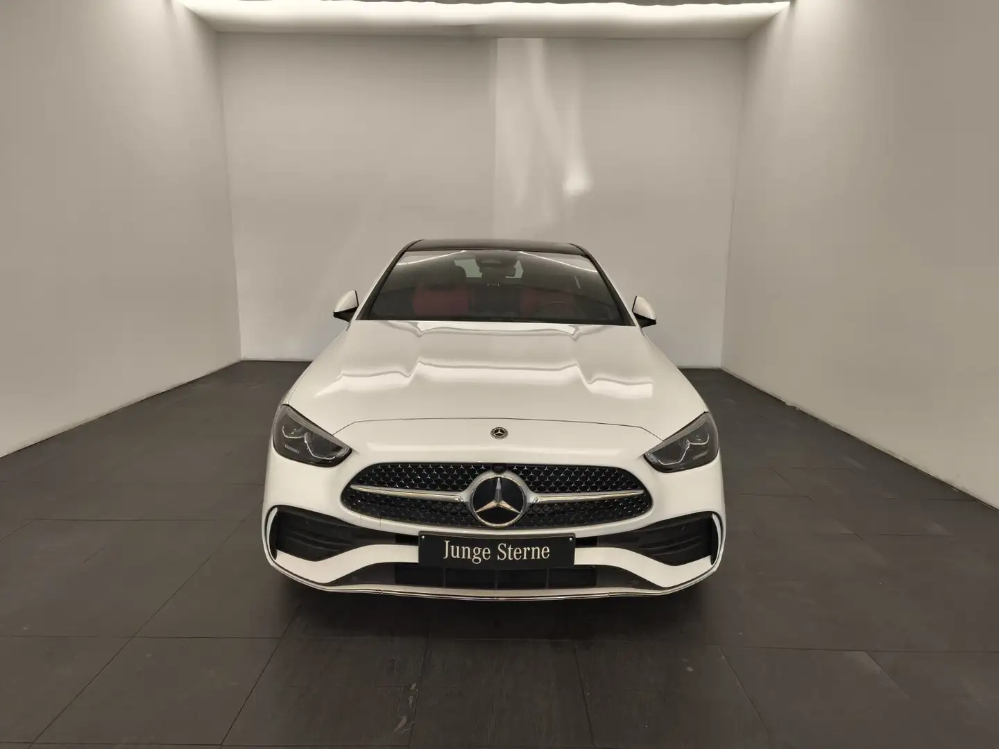 Mercedes-Benz C 220 C 220 AMG Advanced Pano 19 Zoll Ambiente AMG Line Weiß - 2