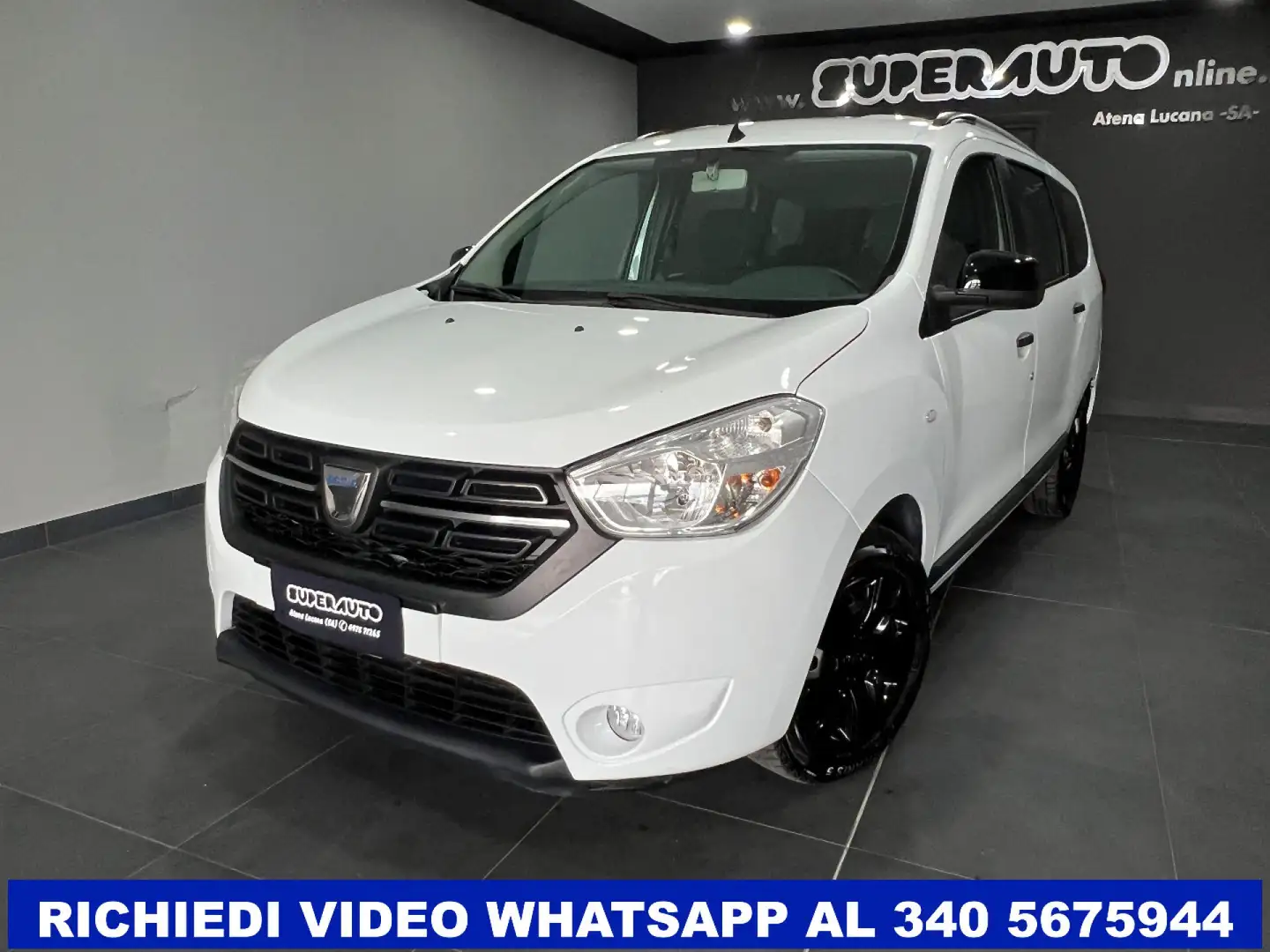Dacia Lodgy 1.5 Blue dCi 8V 115CV LAUREATE S  7 posti Bianco - 2