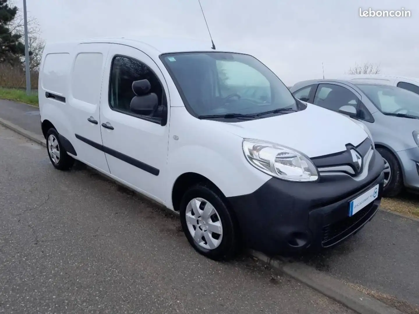 Renault Kangoo 1.5 dCi 90ch Maxi ( Rallongé ) 3 places Euro6 TVA  Blanc - 1
