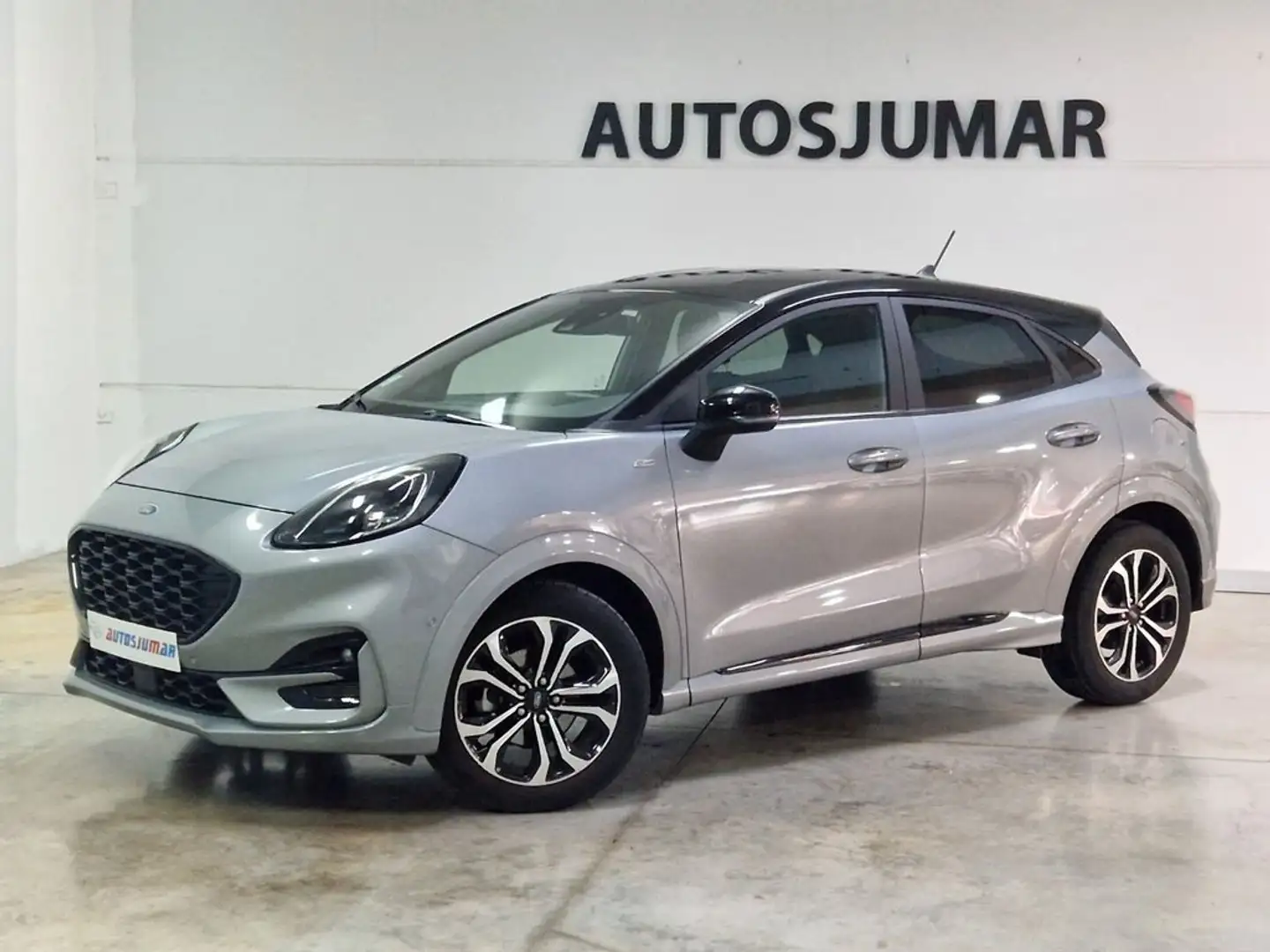 Ford Puma 1.0 EcoBoost 125cv ST-Line MHEV Auto Grijs - 2