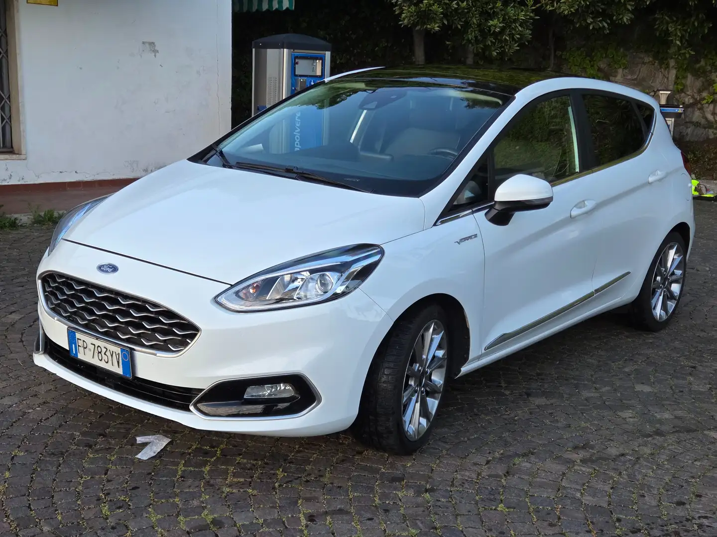 Ford Fiesta Fiesta 5p 1.0 ecoboost Vignale 100cv Blanc - 2