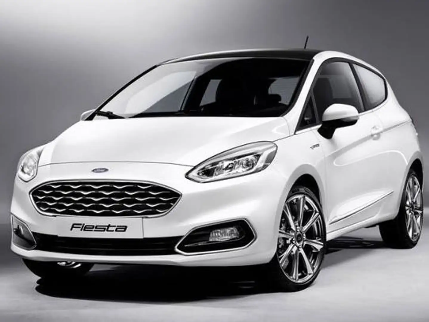 Ford Fiesta Fiesta 5p 1.0 ecoboost Vignale 100cv Blanc - 1