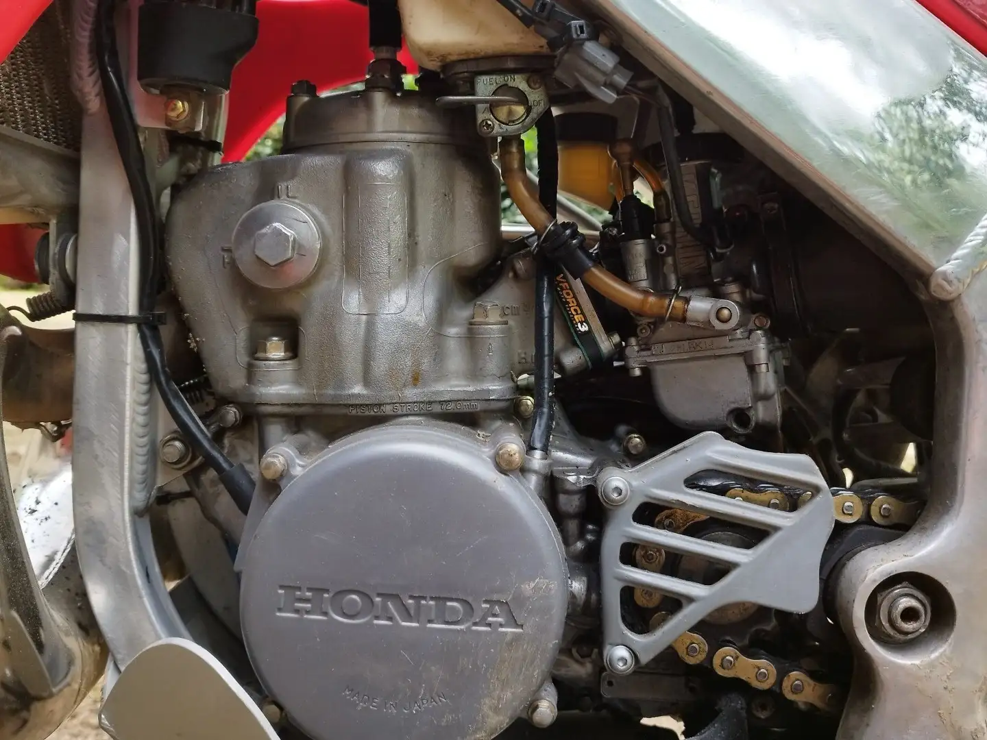 Honda CR 250 Rojo - 1