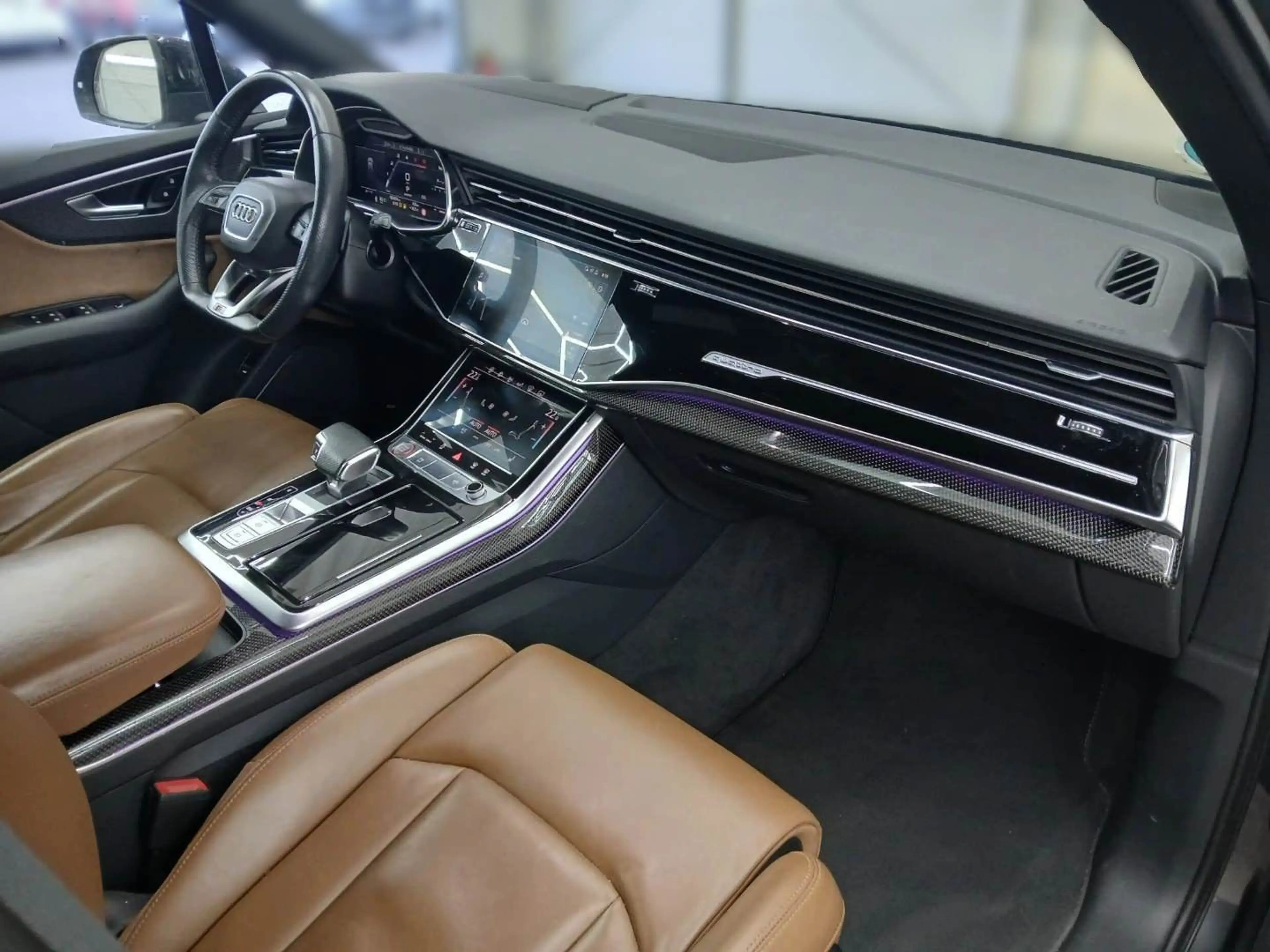 Audi SQ7 4.0|HUD|ACC|LUFT|MEMORY|PANORAMA|360|CARBON| — photo 2