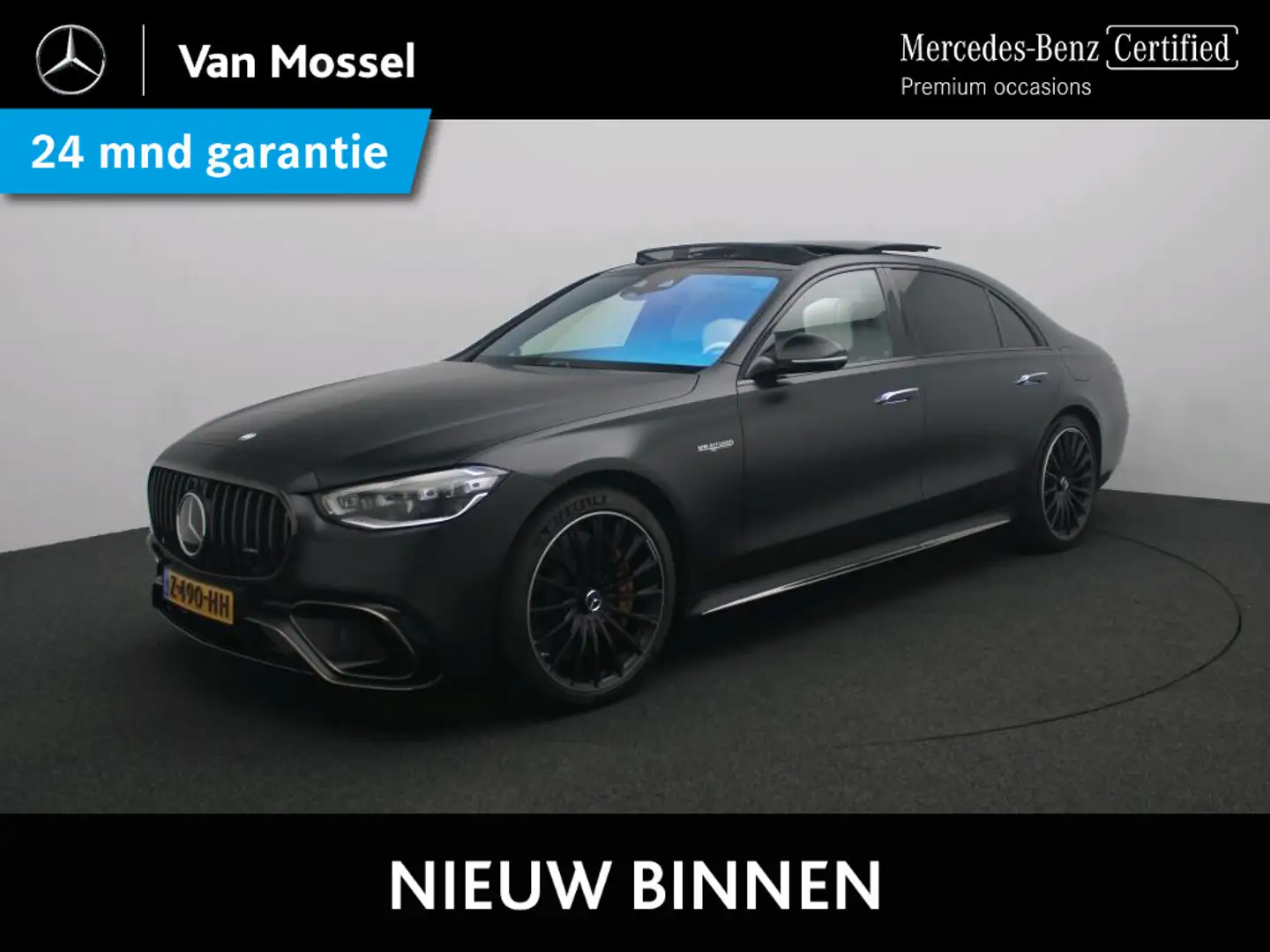 Mercedes-Benz S 63 AMG S E Performance / Premium Plus/ Burmester 4D/ MANU Zwart - 1