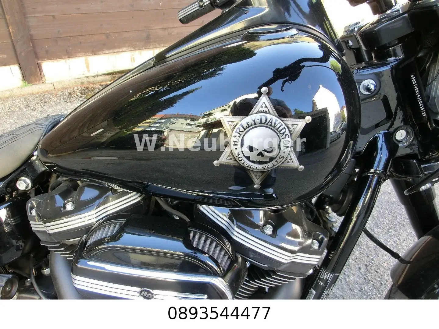 Harley-Davidson Fat Boy 114 Чорний - 2