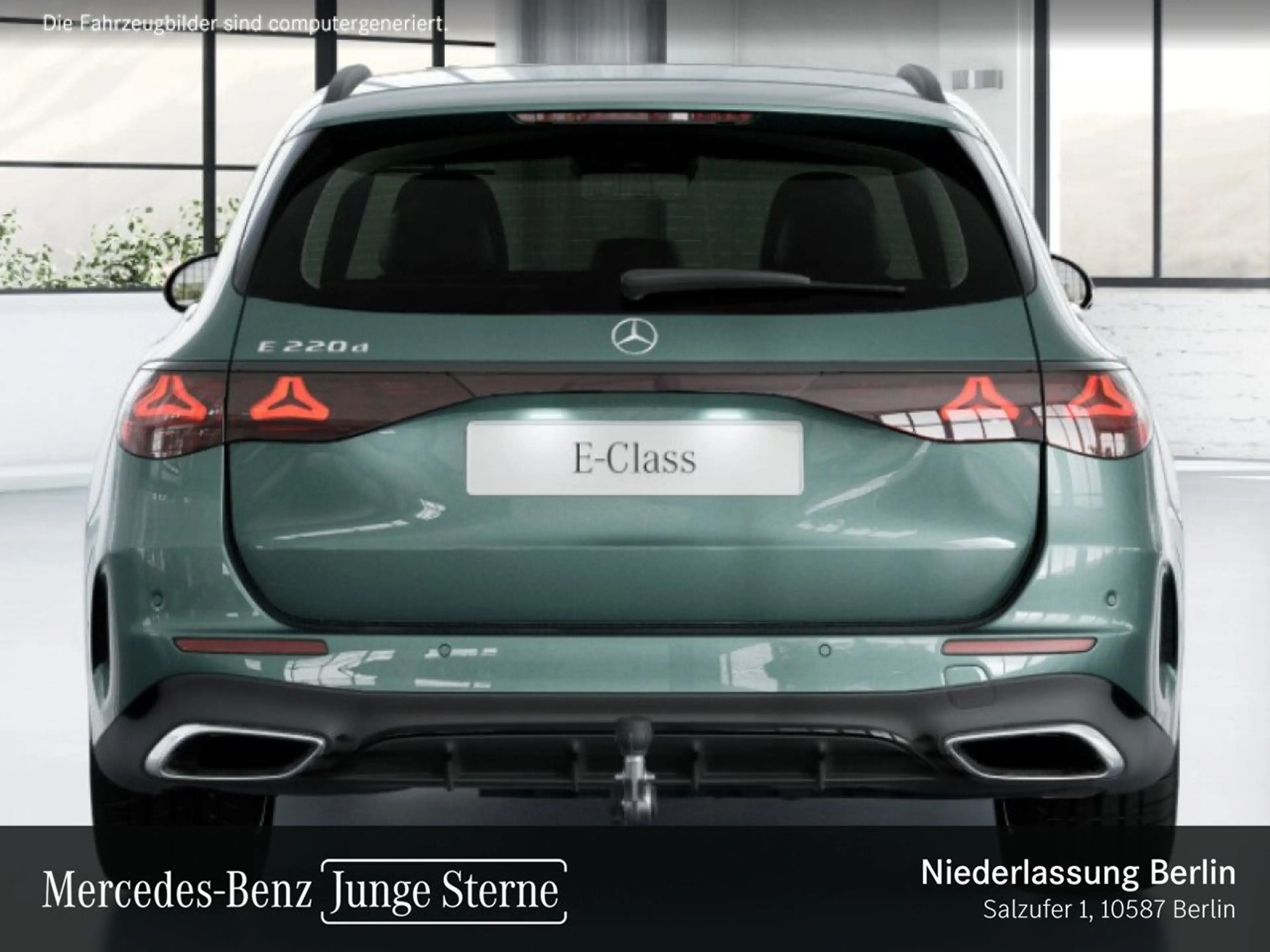 Mercedes-Benz E 220 d T Edition AMG-Line Fahrass WideScreen 360° — photo 8