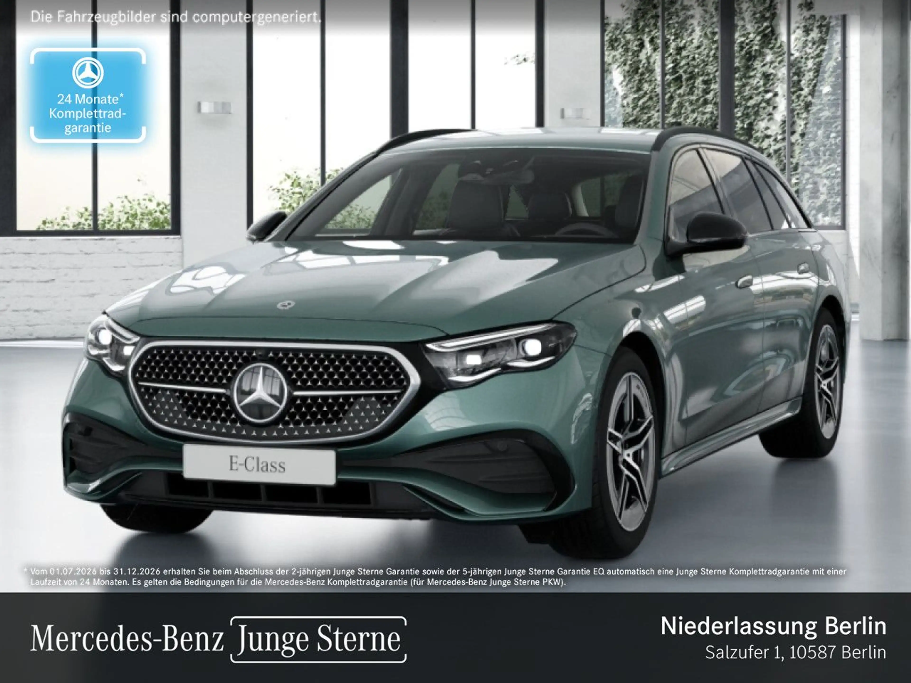 Mercedes-Benz E 220 d T Edition AMG-Line Fahrass WideScreen 360°