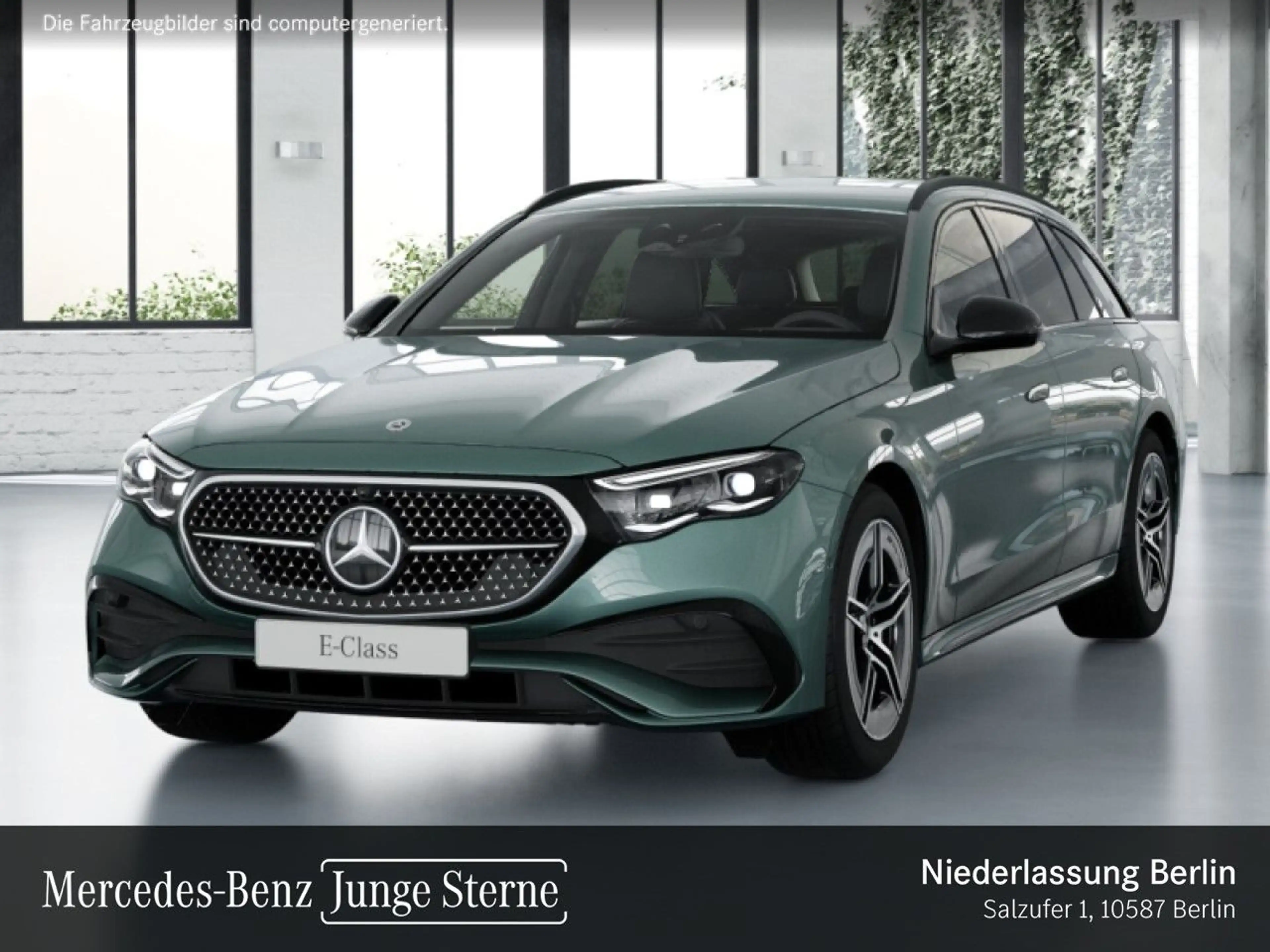 Mercedes-Benz E 220 d T Edition AMG-Line Fahrass WideScreen 360° — photo 2