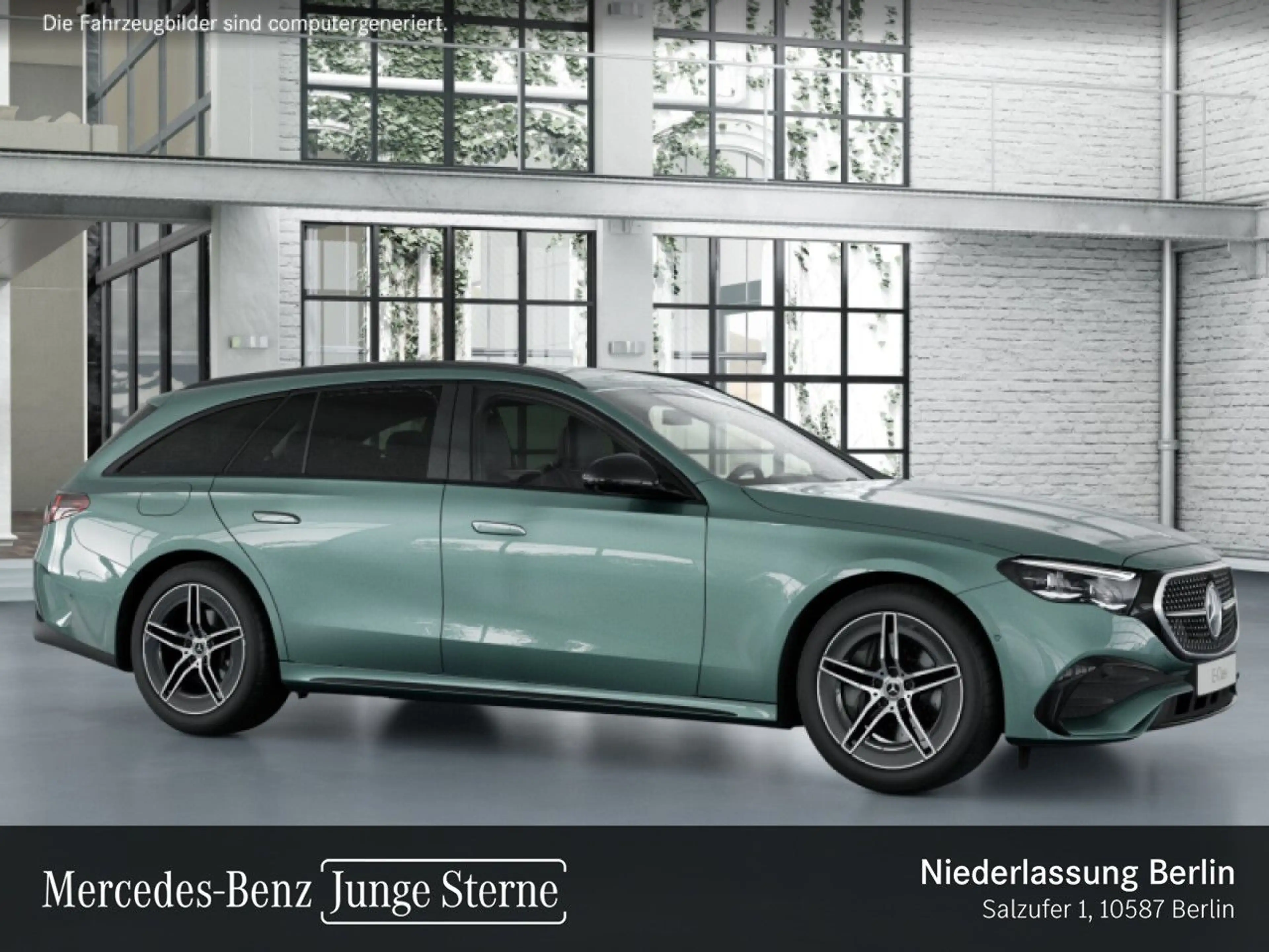 Mercedes-Benz E 220 d T Edition AMG-Line Fahrass WideScreen 360° — photo 15