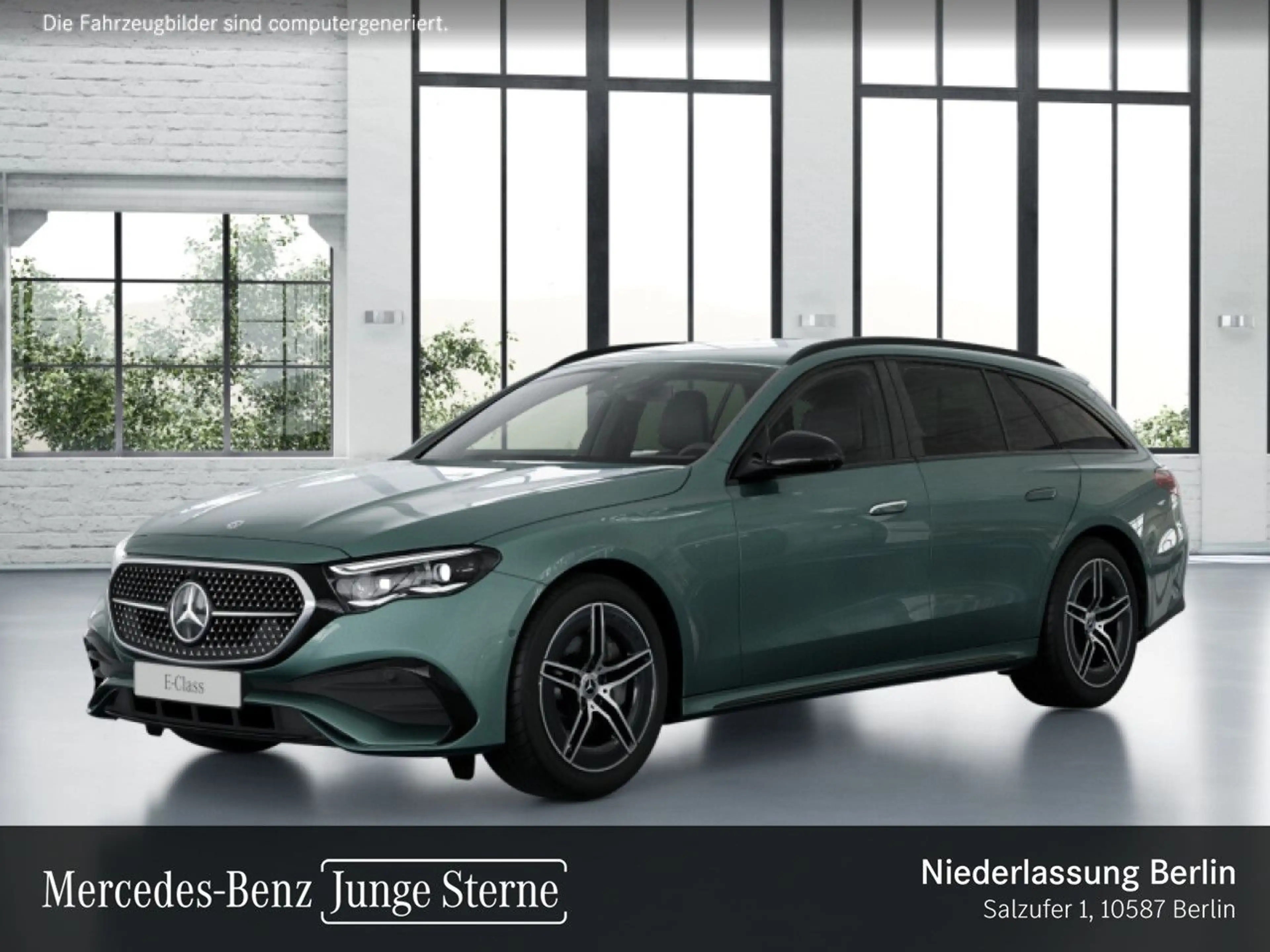 Mercedes-Benz E 220 d T Edition AMG-Line Fahrass WideScreen 360° — photo 13