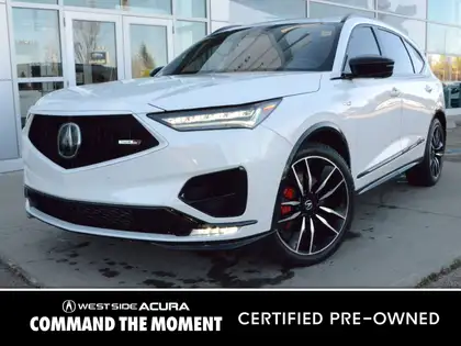 White 2024 Acura MDX SUV / Crossover  Automatic