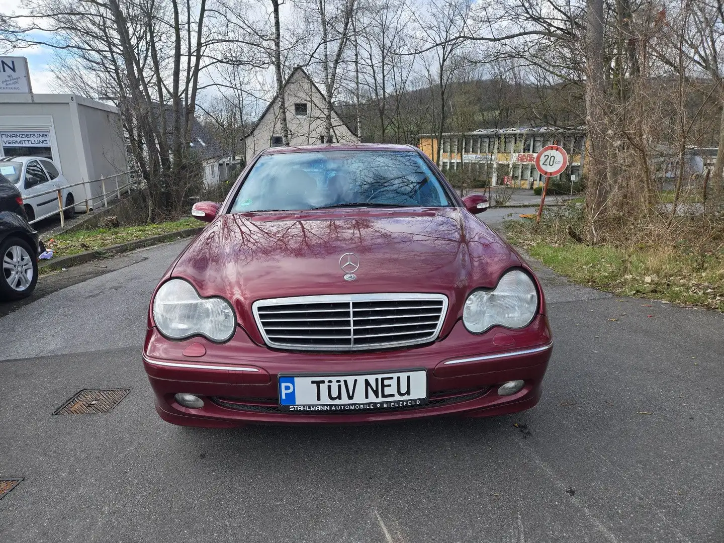 Mercedes-Benz C 240 AVANTGARDE Automatik SHZ Klima ALUFELGE Rojo - 2