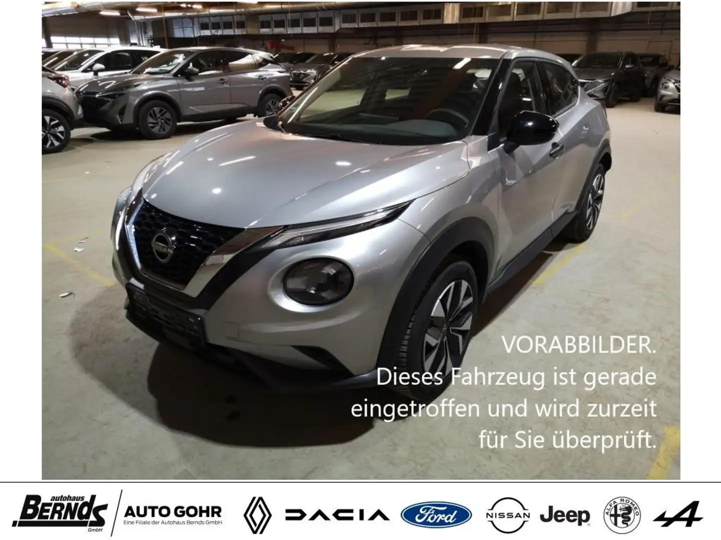 Nissan Juke 1.0 DIG-T Acenta NissanConnect NAVIG. Voll-LED Silber - 1