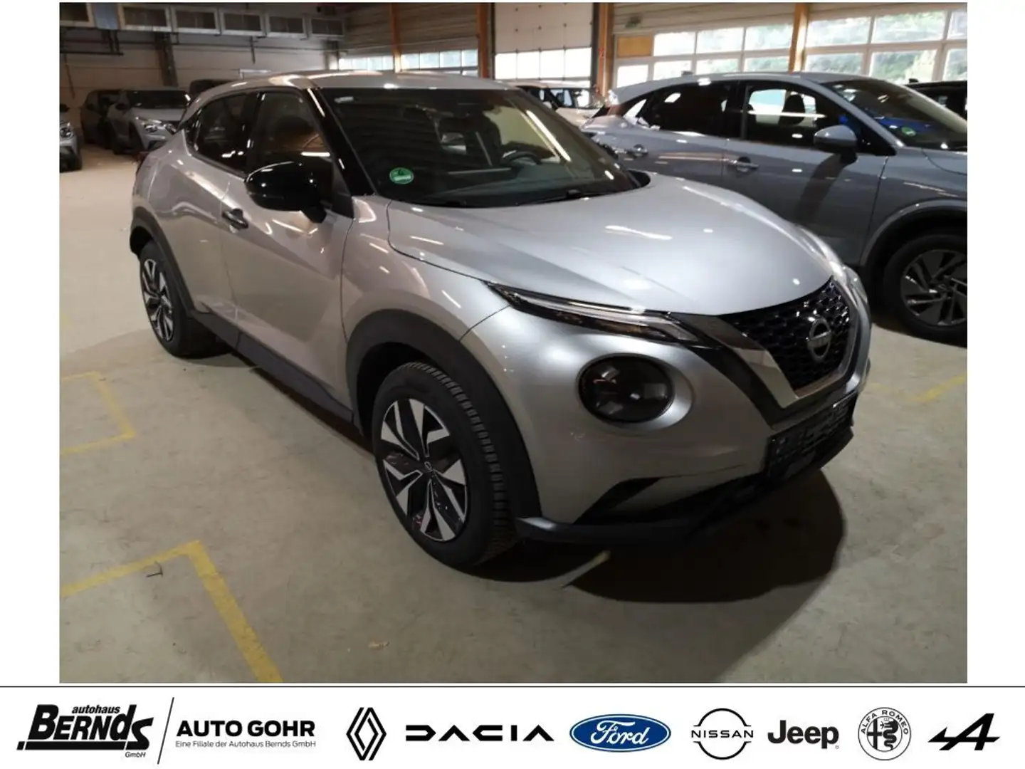 Nissan Juke 1.0 DIG-T Acenta NissanConnect NAVIG. Voll-LED Silber - 2