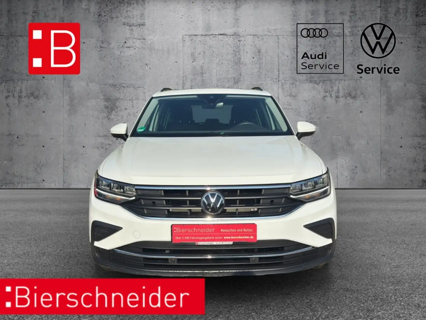Volkswagen Tiguan 1.5 TSI Life LED SCHIEBEDACH KAMERA PDC ACC DAB Weiß - 2