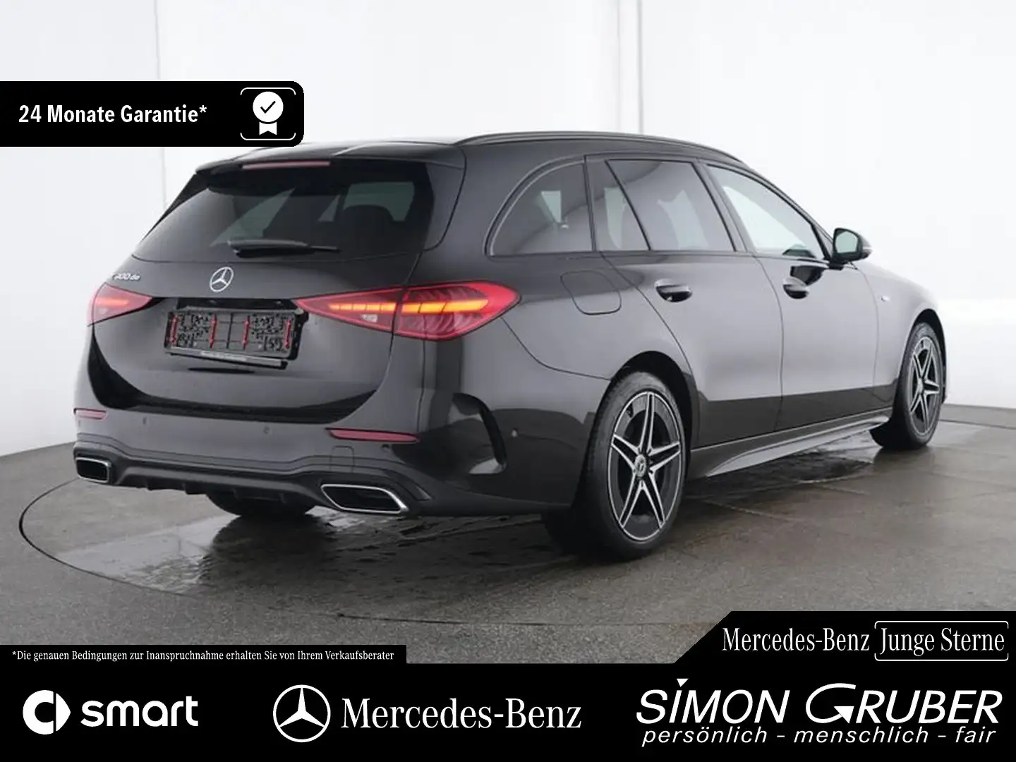 Mercedes-Benz C 300 T de AMG MBUX Pano Burm LED Night AHK 360° Schwarz - 2