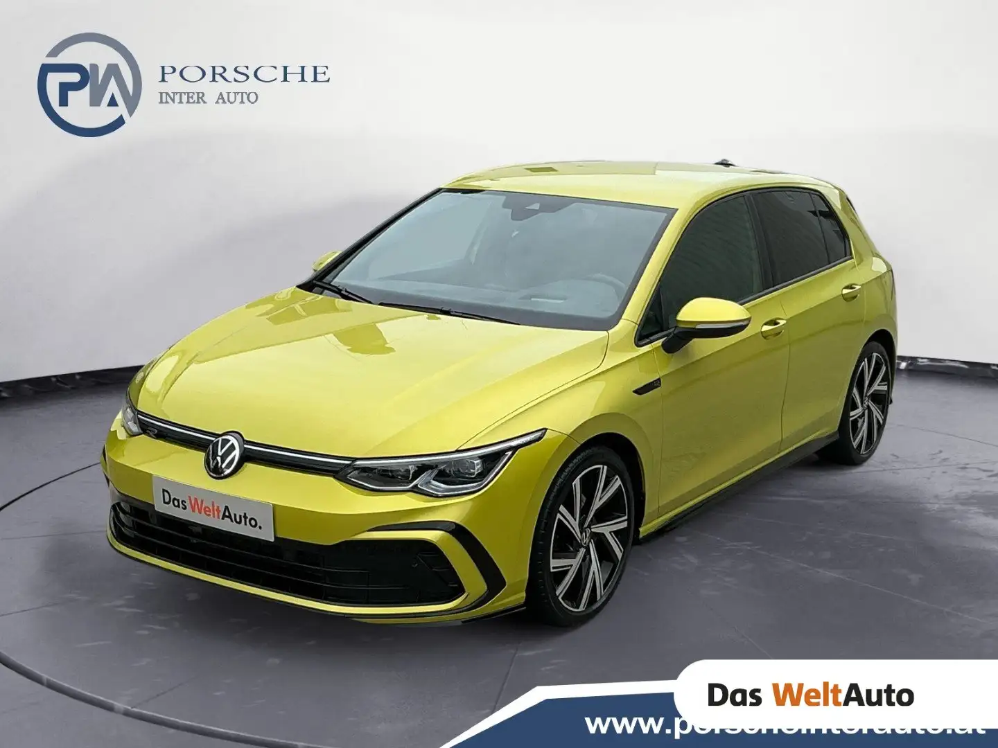 Volkswagen Golf R R-Line mHEV TSI DSG Żółty - 1