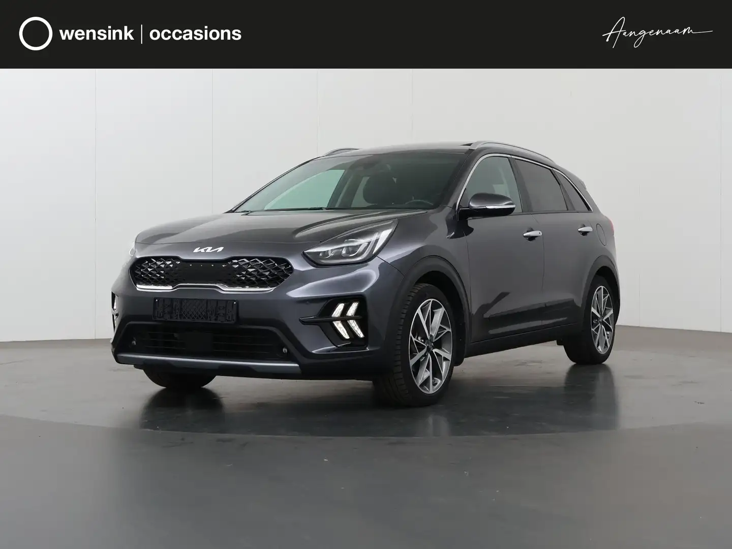 Kia Niro 1.6 GDi Hybrid ExecutiveLine | Panoramadak | Leder Grijs - 1