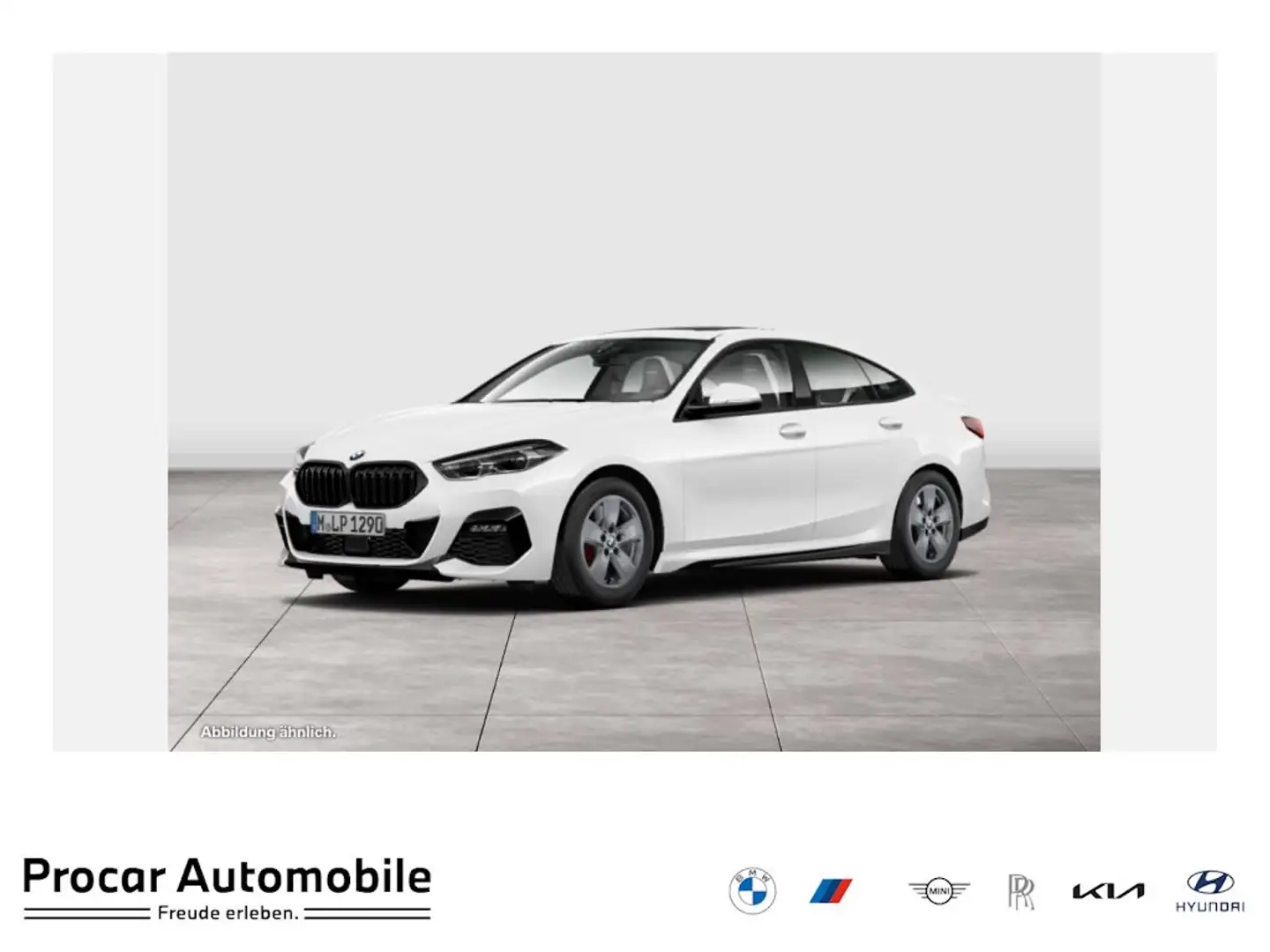 BMW 220 i Gran Coupe M Sport HUD PANO ACC NAVI LED Weiß - 1