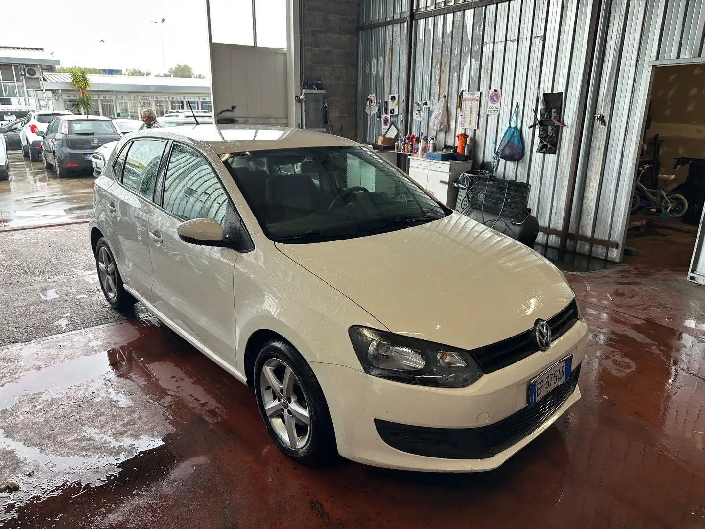 Volkswagen Polo Polo 1.4 TDI 5 pt Comfortline BlueMotion Technolog Blanc - 1