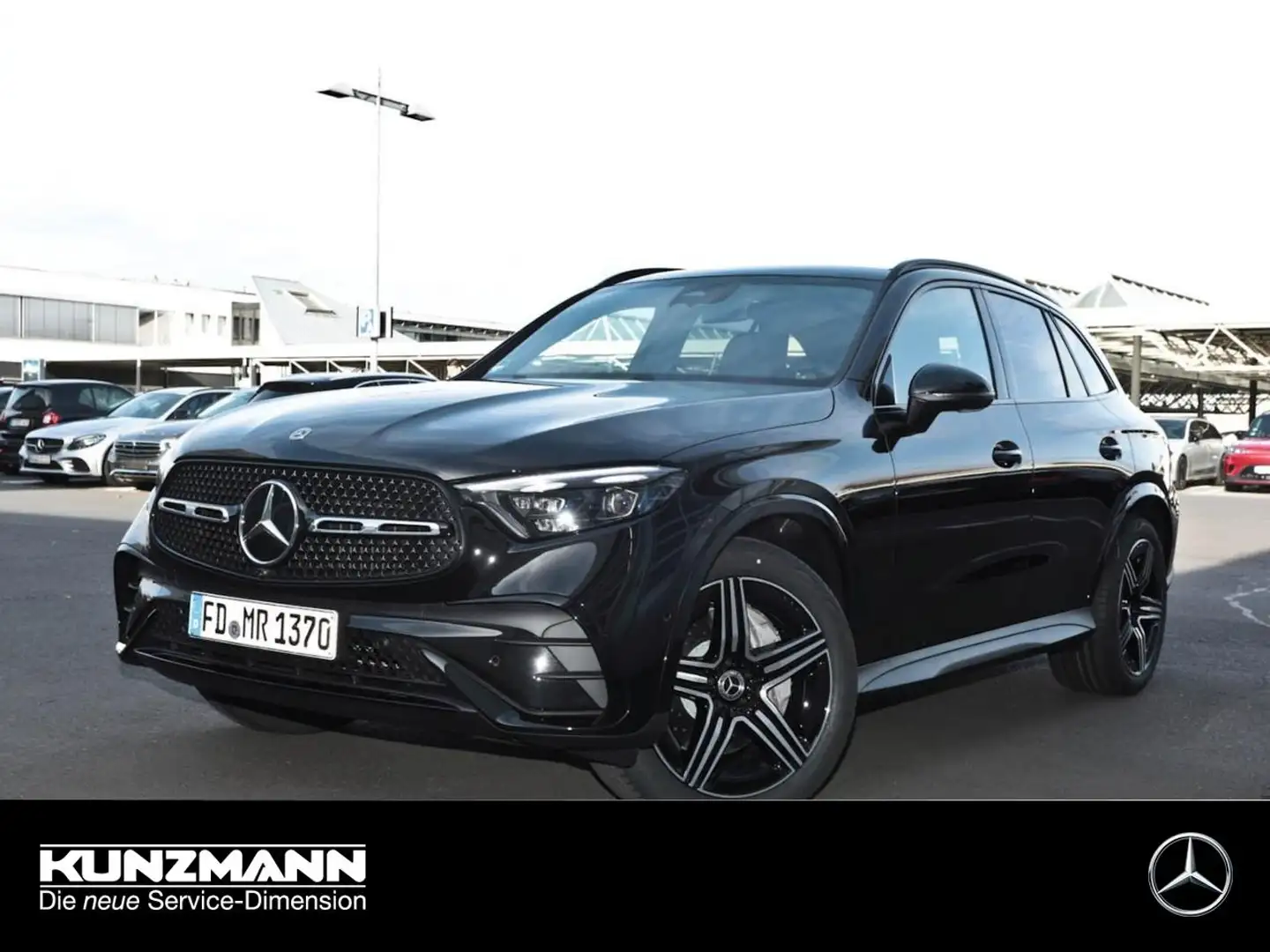 Mercedes-Benz GLC 220 d 4MATIC AMG Night Panorama 360° AHK Schwarz - 1