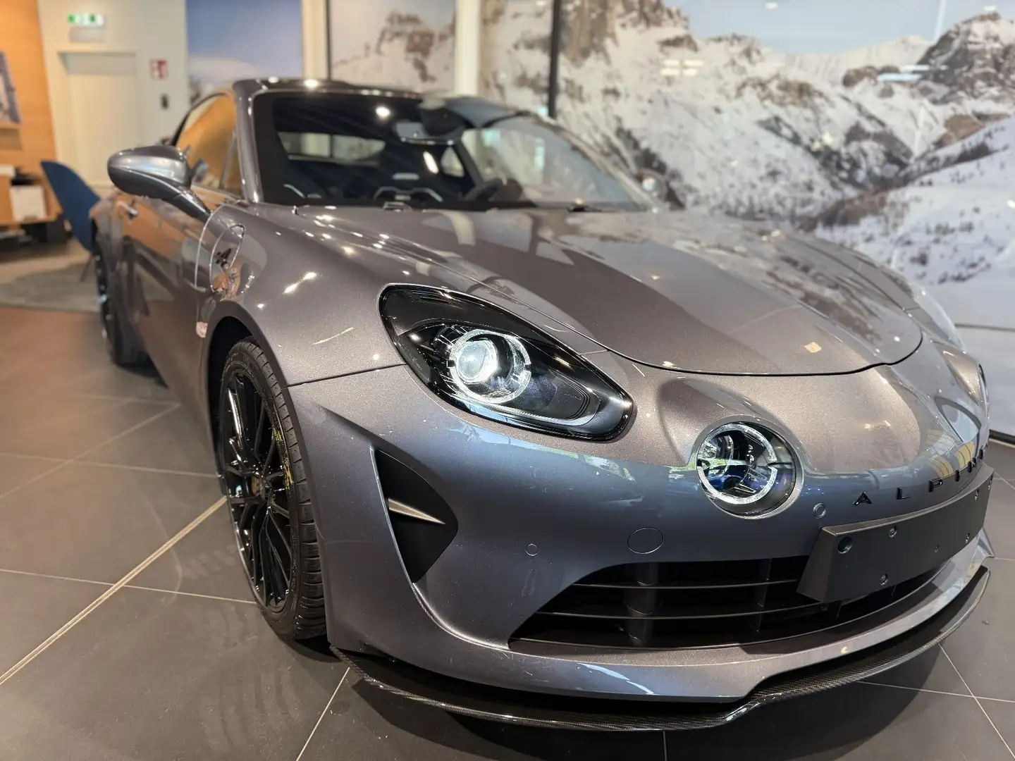 Alpine A110 A110 S Titan Akrapovic Abgasanlage S Grau - 2