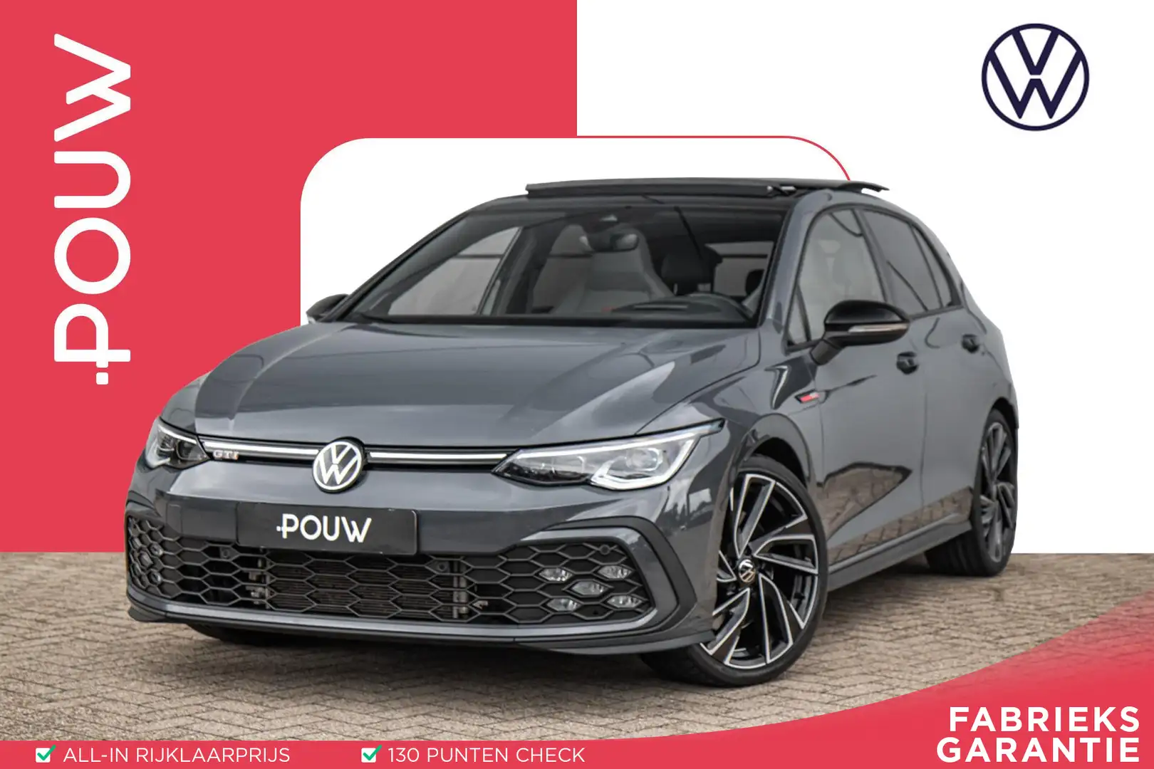 Volkswagen Golf GTI 2.0 TSI 245pk | Panoramdak | Harman/Kardon | Stoel Grijs - 1