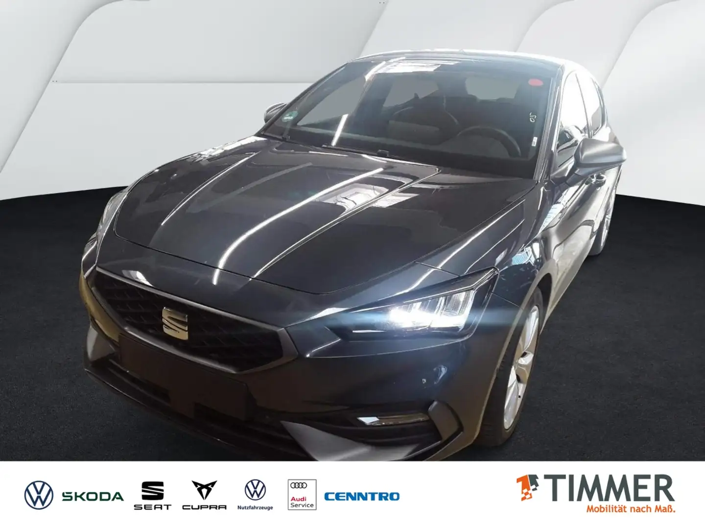 SEAT Leon FR 1.5eTSI 110kW (150PS)*DSG*SHZ*GJR*RFK*ACC*NAVI Grau - 1