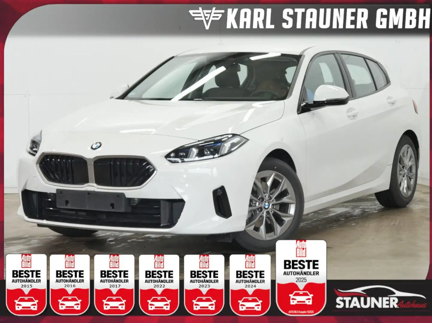 BMW 120 i Limousine NEUES MODELL KAMERA LED PDC SHZ Bianco - 1