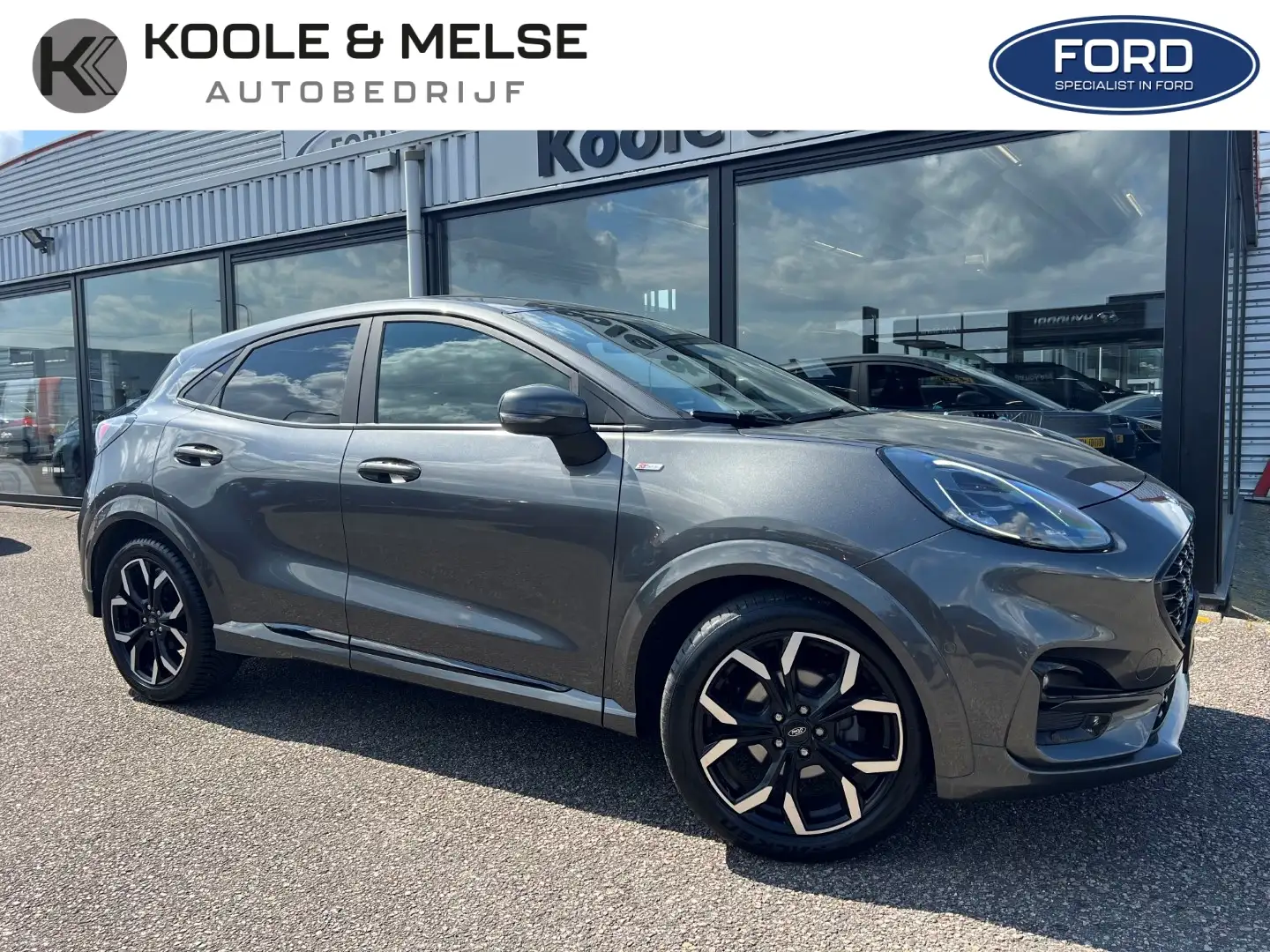 Ford Puma 1.0i Ecoboost Hybrid 125pk ST-Line X , trekhaak Gris - 1