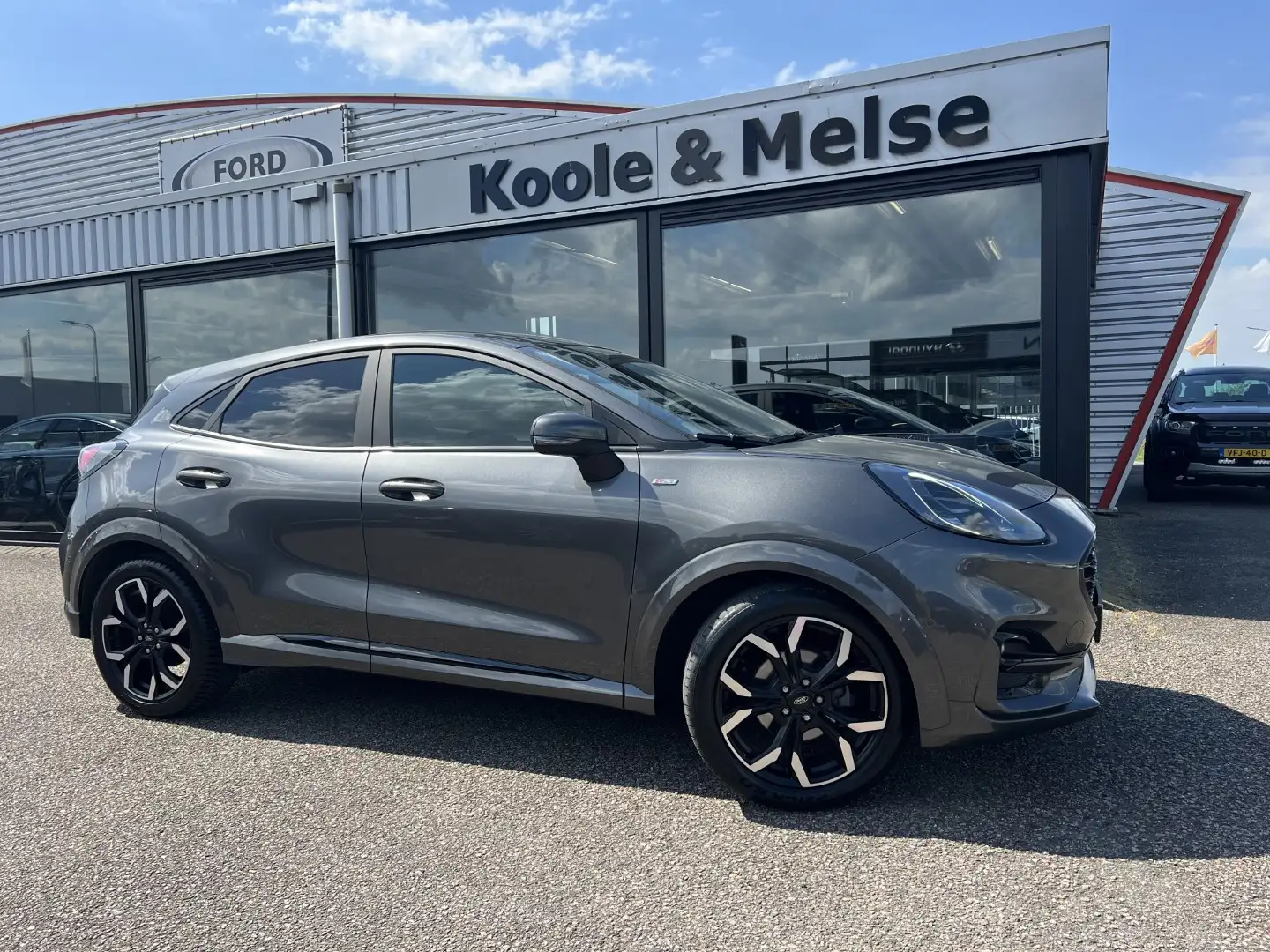 Ford Puma 1.0i Ecoboost Hybrid 125pk ST-Line X , trekhaak Gris - 2