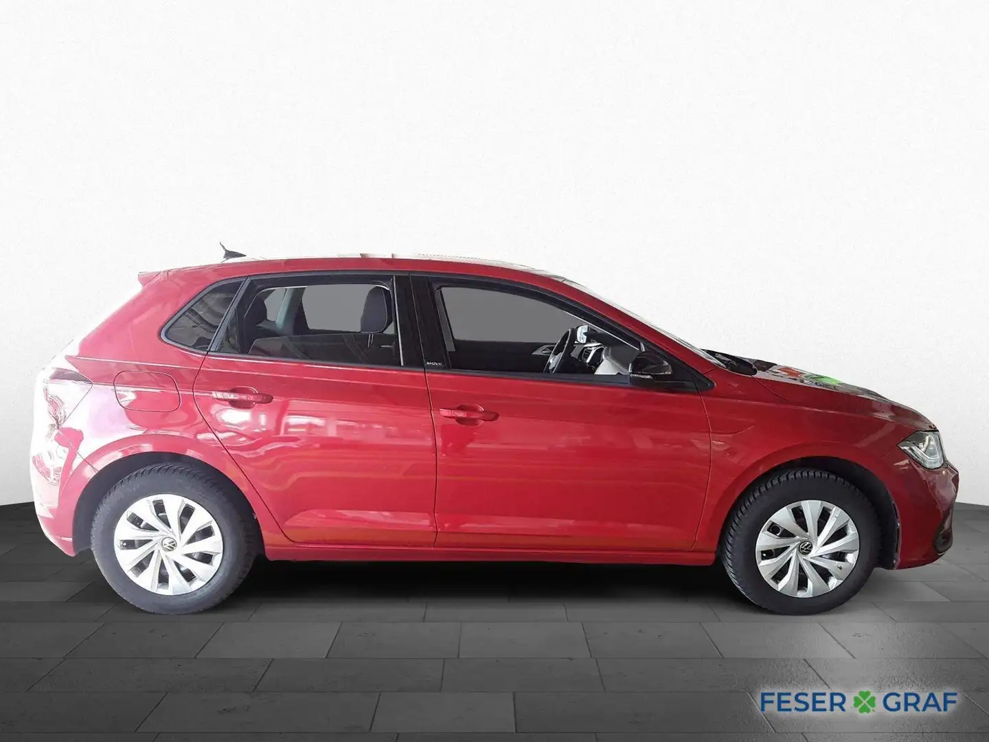 Volkswagen Polo 1.0 TSI DSG MOVE LED-MATRIX NAVI APP SHZ Rot - 2