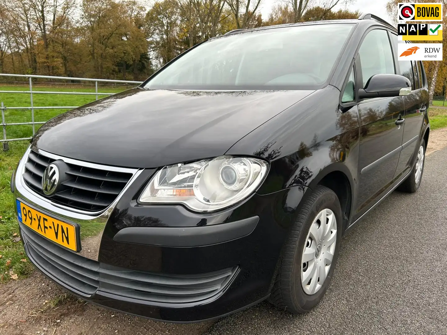 Volkswagen Touran 1.4 TSI Optive zeer mooi en rijdt perfect Schwarz - 1