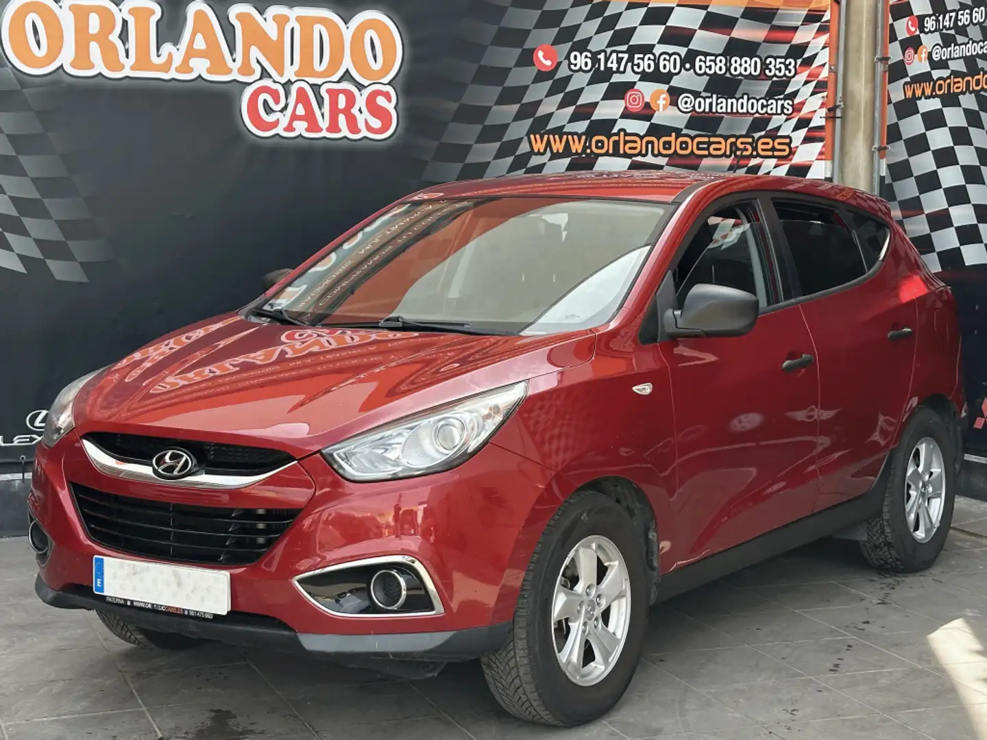 Hyundai iX35 2.0CRDI GLS Style Sky 4x4 Rojo - 1