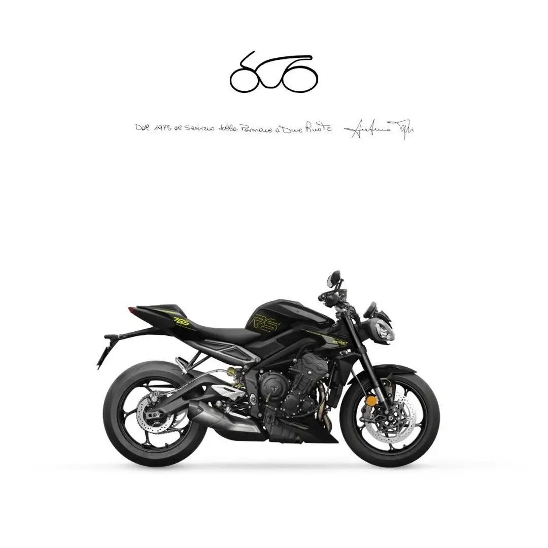 Triumph Street Triple 765 RS Чорний - 1