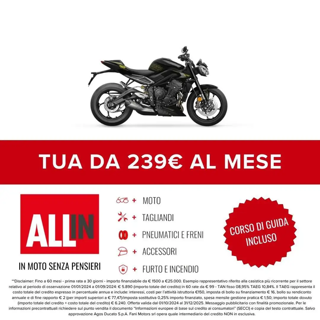 Triumph Street Triple 765 RS Чорний - 2