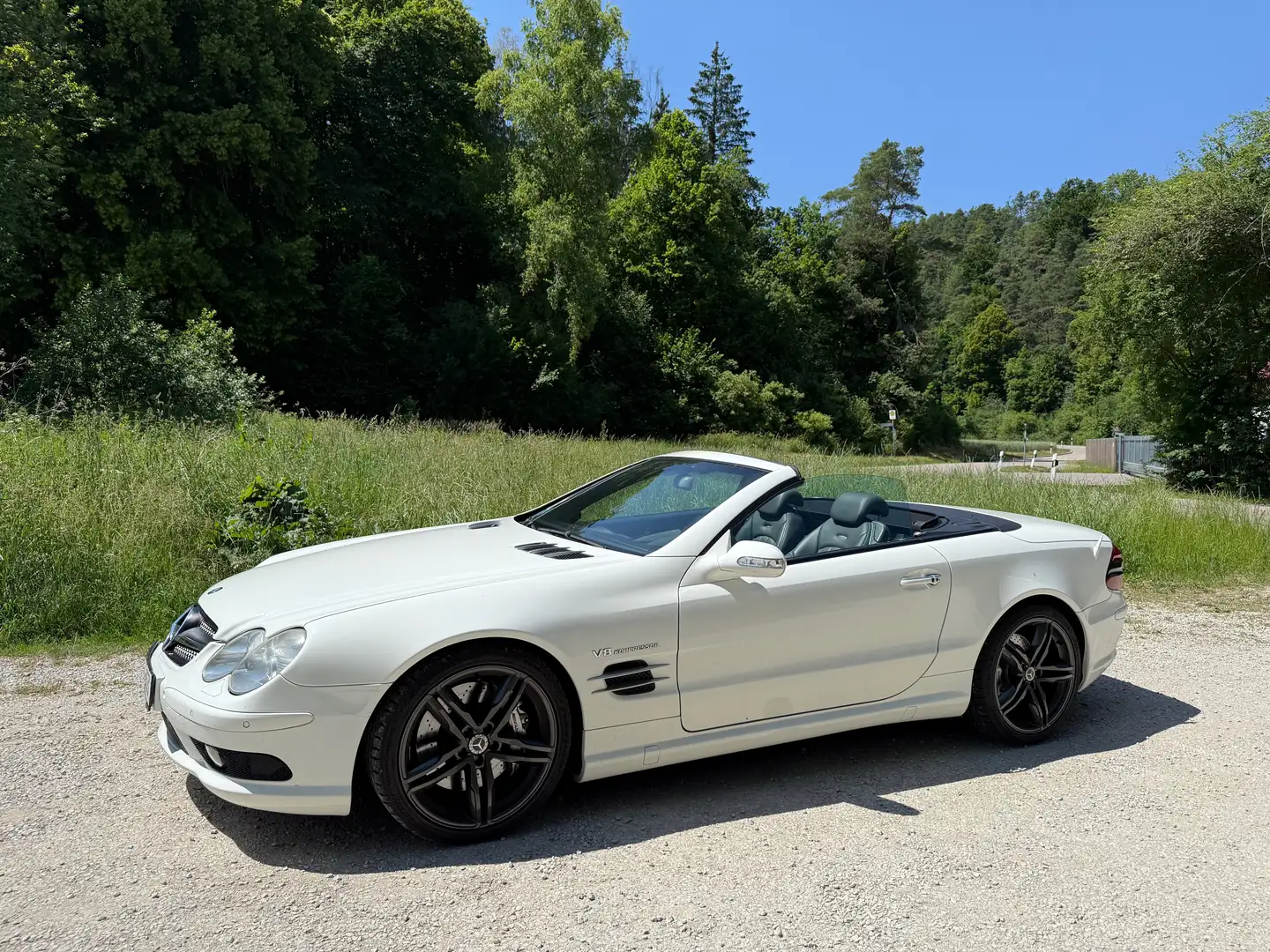 Mercedes-Benz SL 55 AMG SL 55 AMG Automatik Blanc - 1