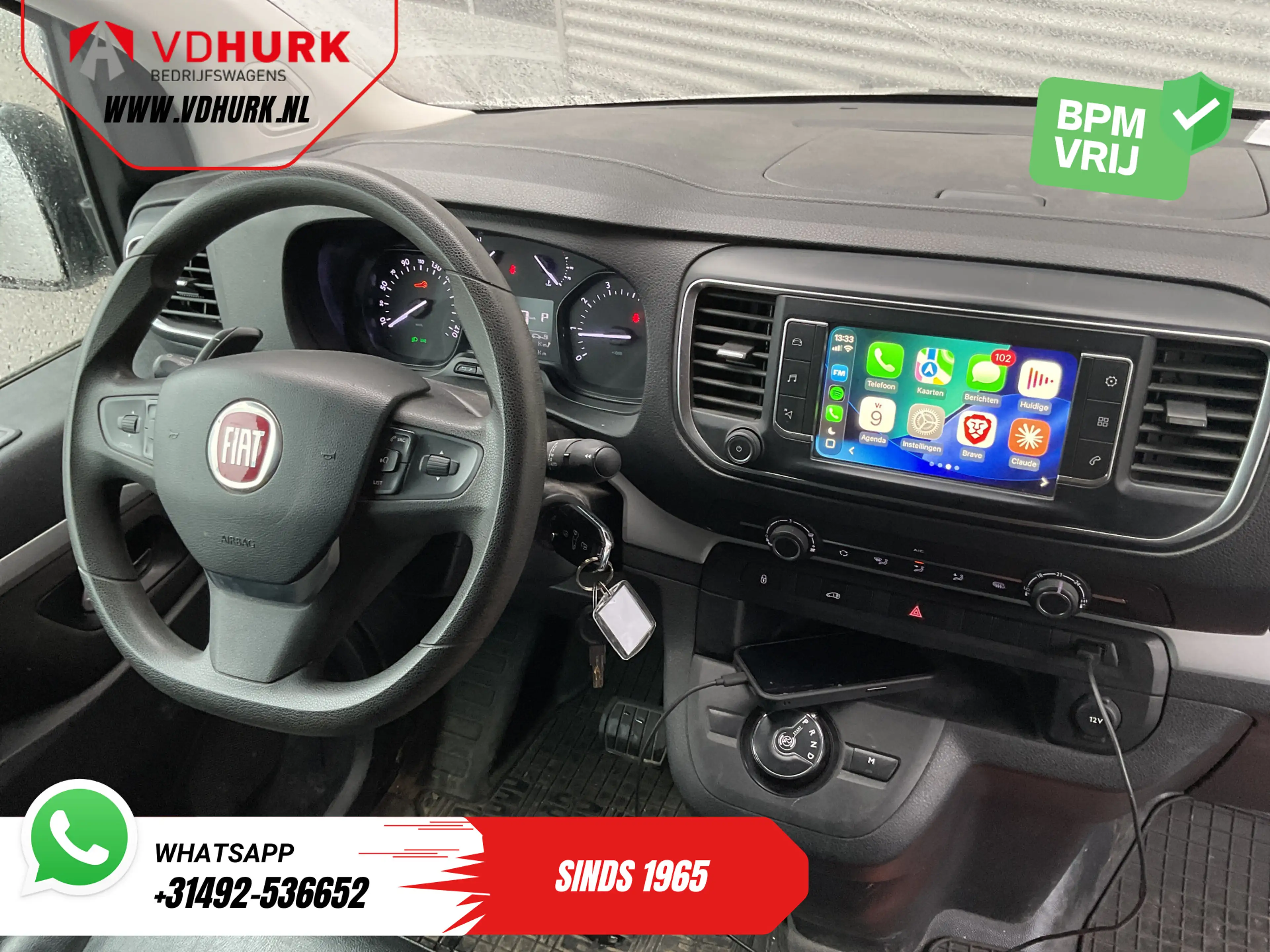 Fiat Scudo 2.0 MJ 145 pk L3 Aut. Carplay/ Navi/ Camera/ Cruis — photo 12