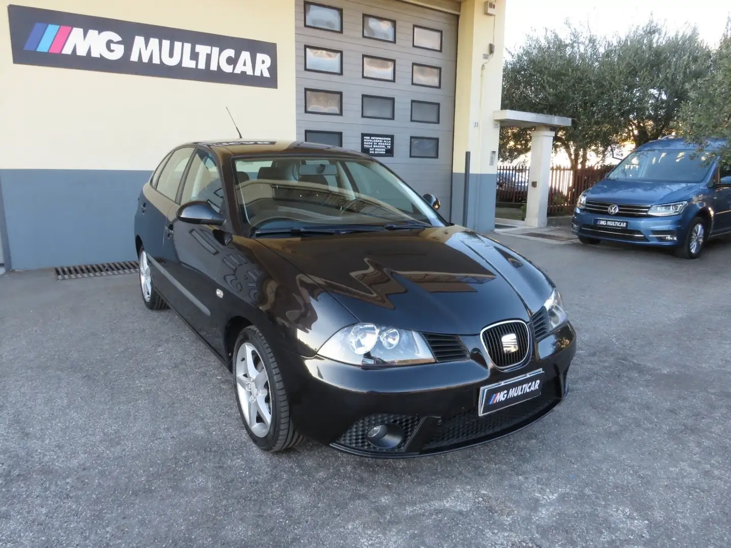 SEAT Ibiza 5p 1.4 16v Sport. km 112.400. unicoproprietario. Noir - 1