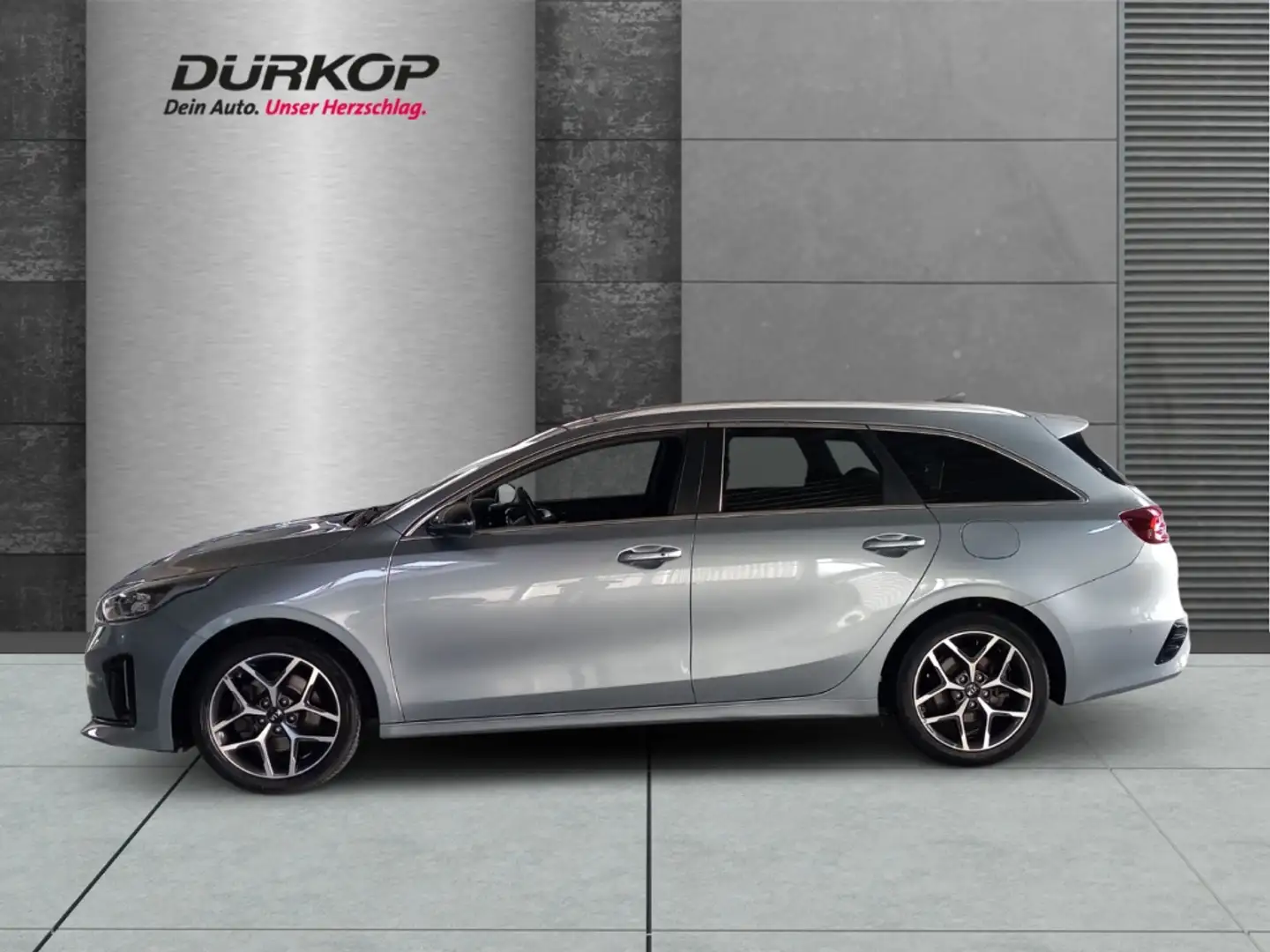 Kia Ceed SW / cee'd SW GT-LineTeil-Leder/Memory-Sitz/Schiebedach/Park-Ass Argent - 2