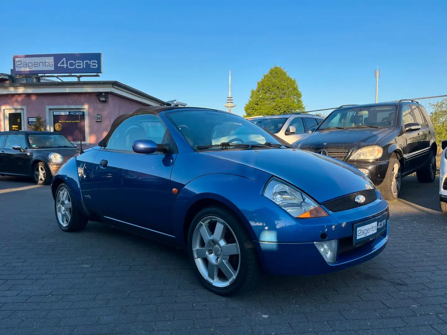 Ford Streetka 1.6Elegance Roadster°Garantie°Klima°SHZ Albastru - 2
