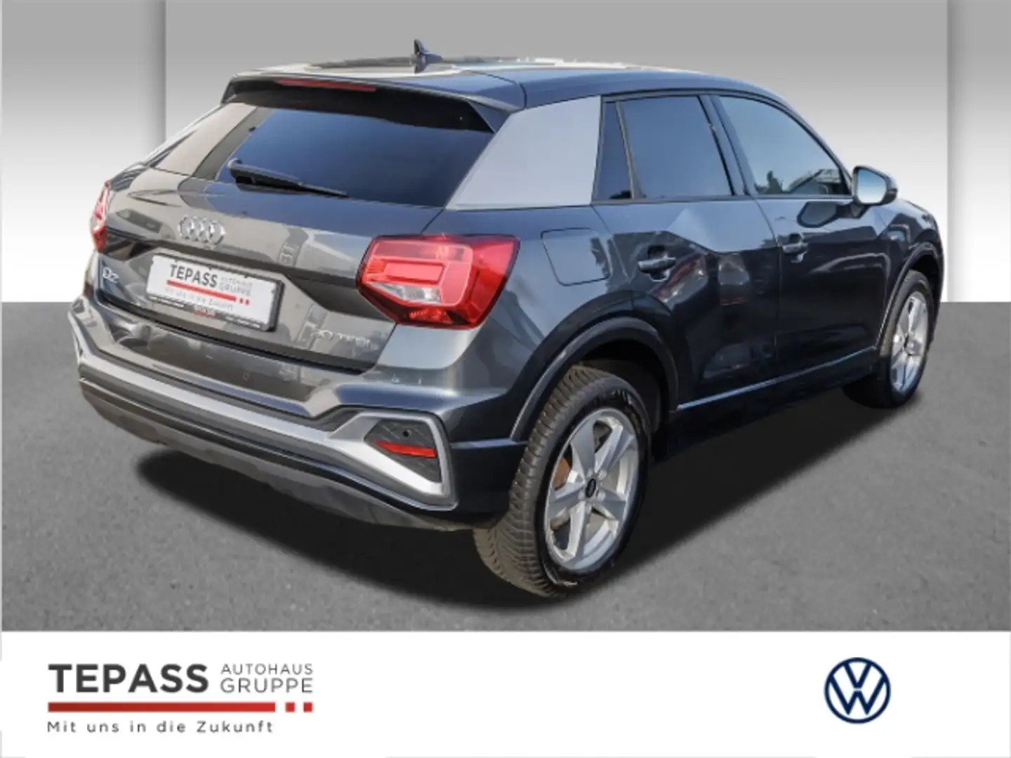 Audi Q2 30 TFSI S line NAVI KLIMA PDC SITZHEIZUNG Grijs - 2