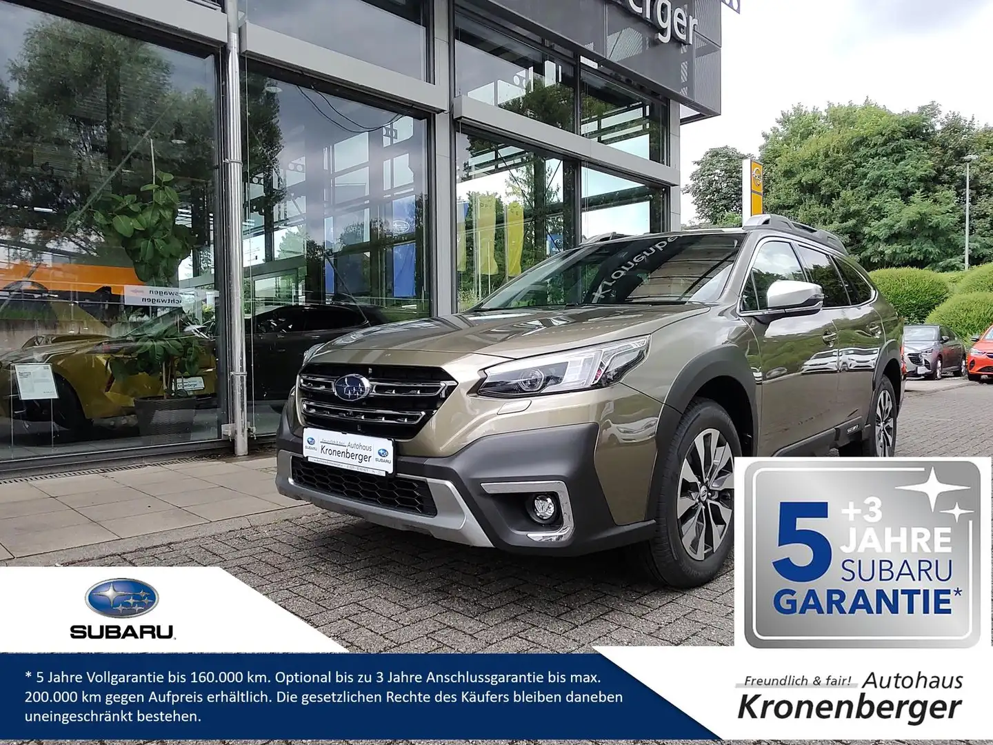 Subaru OUTBACK 2.5i Platinum AWD Automatik Зелёный - 1