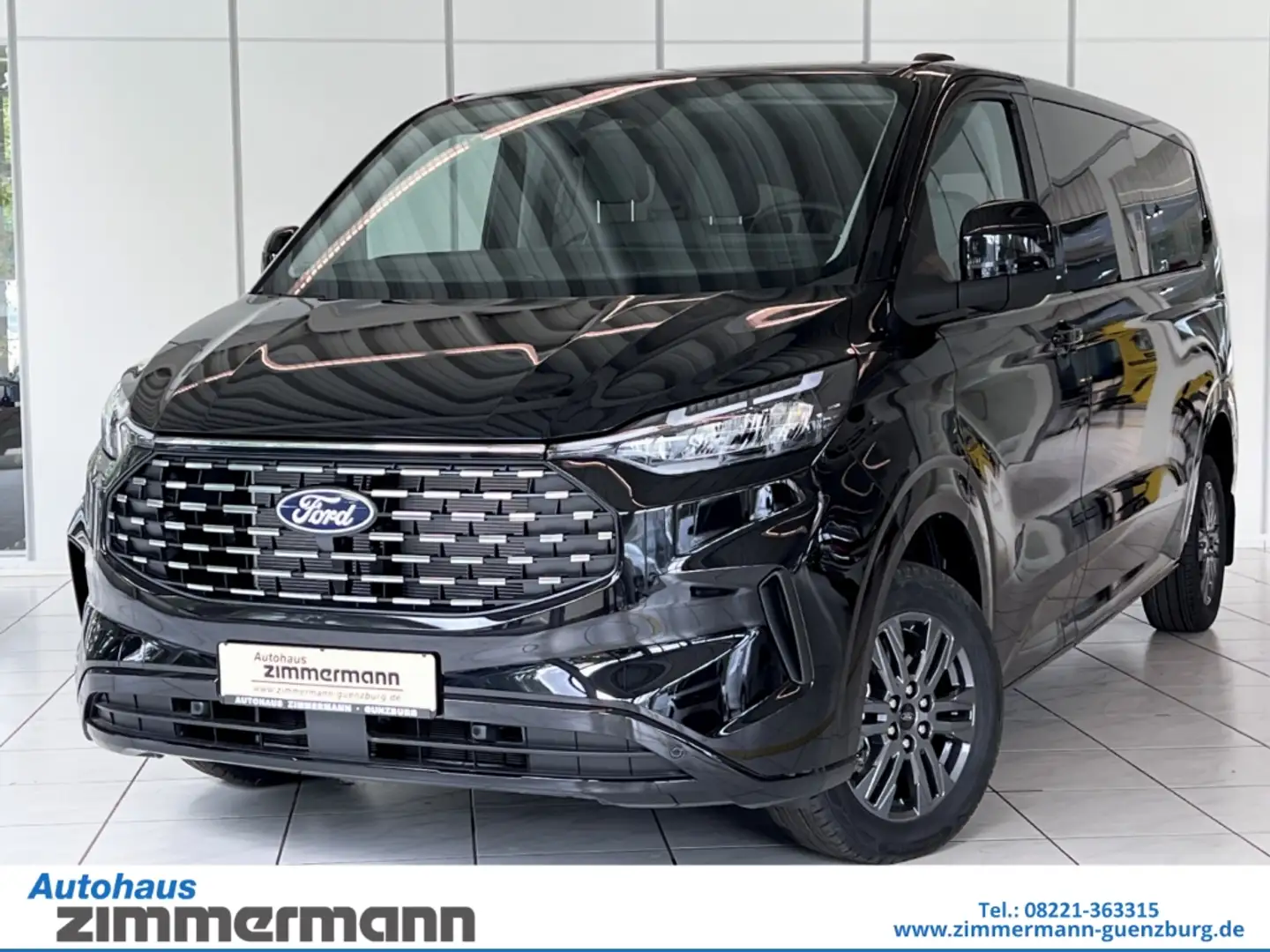 Ford Tourneo Custom 320 L2 Titanium 2.0 EcoBlue 170 PS Autom. Noir - 1