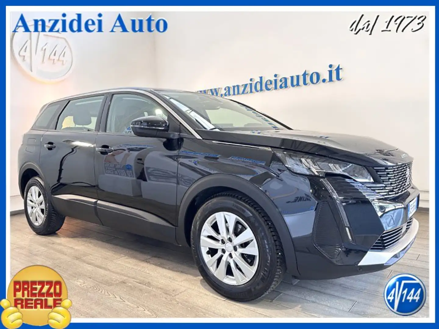 Peugeot 5008 BlueHDi 130 EAT8 Business 7 Posti Zwart - 1
